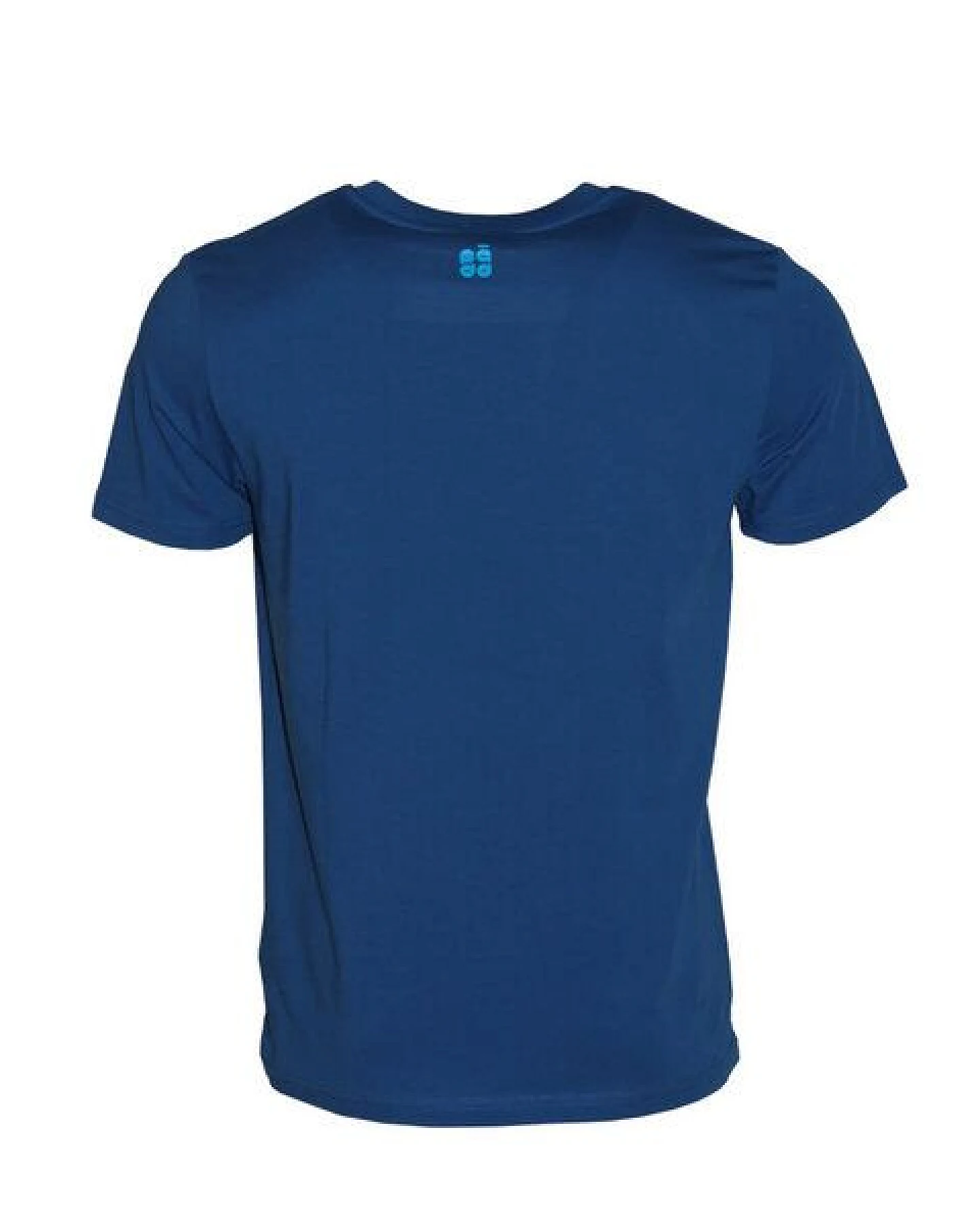 FÄDD Herren T-Shirt Rundhals aus Bio-Baumwolle "Oktompass BT" Blau – Ansicht 3