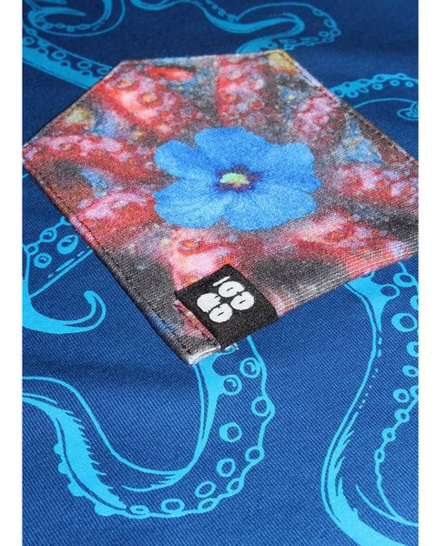 FÄDD Herren T-Shirt Rundhals aus Bio-Baumwolle "Oktompass BT" Blau – Ansicht 4
