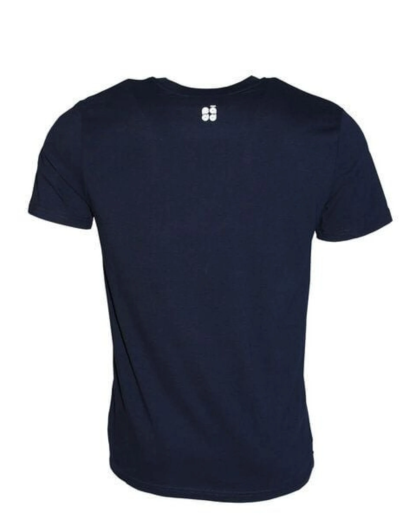 FÄDD Herren T-Shirt Rundhals aus Bio-Baumwolle "1,5 Grad BT" Blau – Ansicht 3
