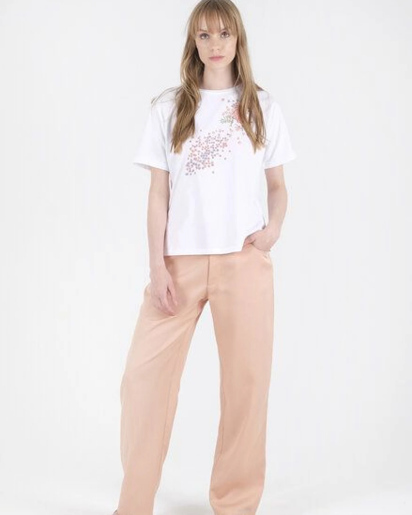ORGANICATION T-Shirt aus TENCEL Modal und Bio-Baumwolle mit Print – Ansicht 2