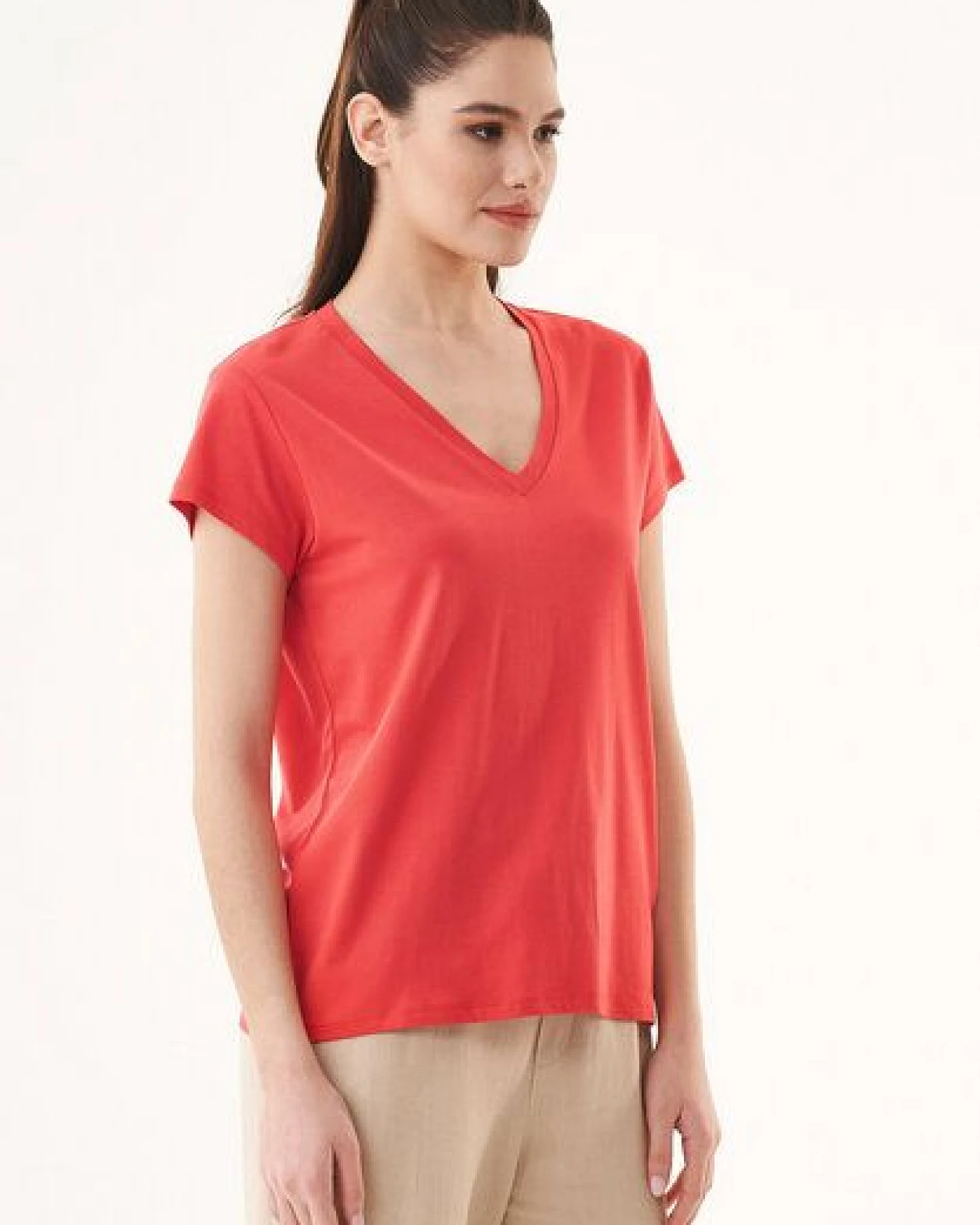 ORGANICATION T-Shirt aus TENCEL Modal und Bio-Baumwolle – Ansicht 3
