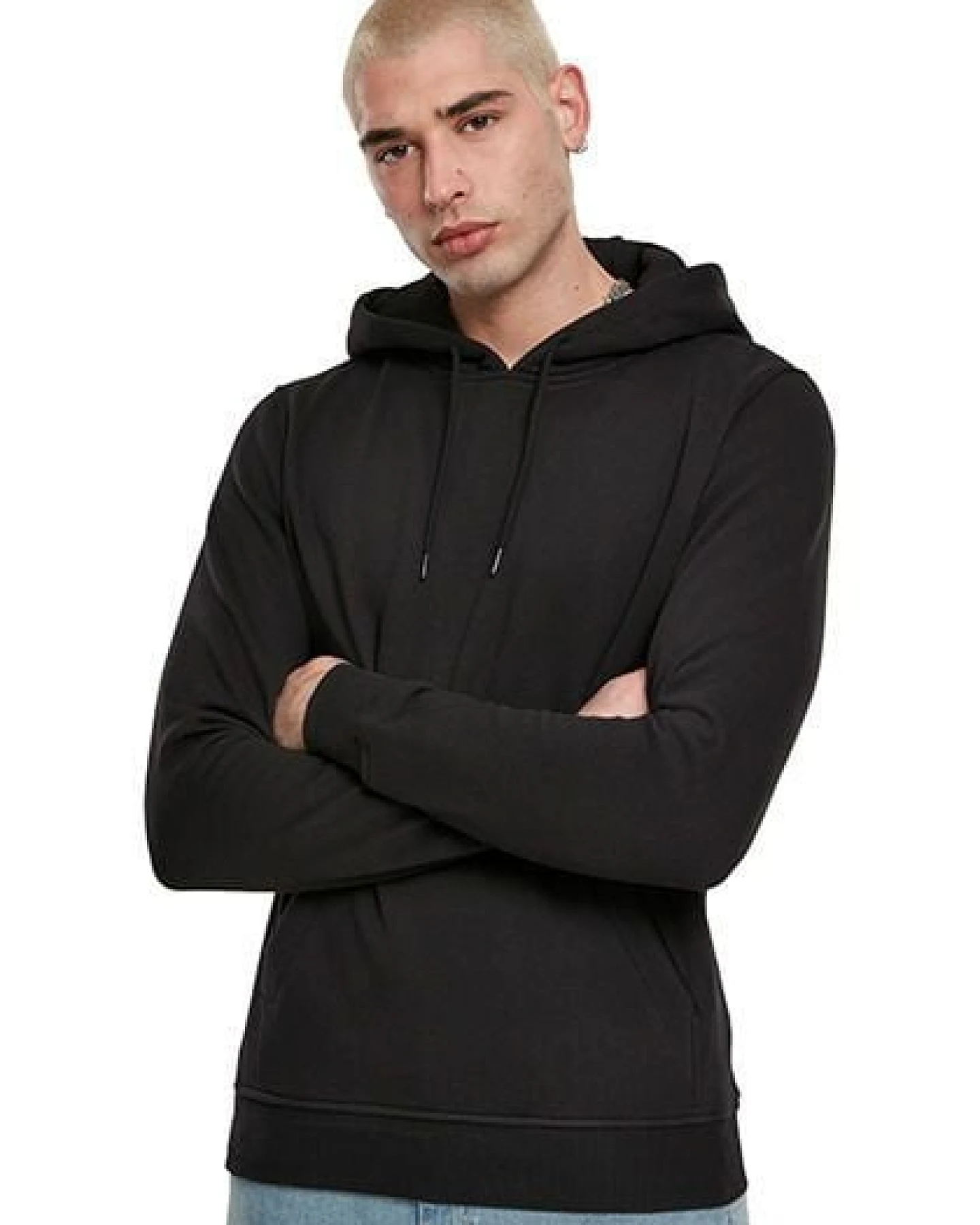 Build Your Brand Herren Organic Hoodie Kapuzenpullover bis 5XL – Ansicht 2