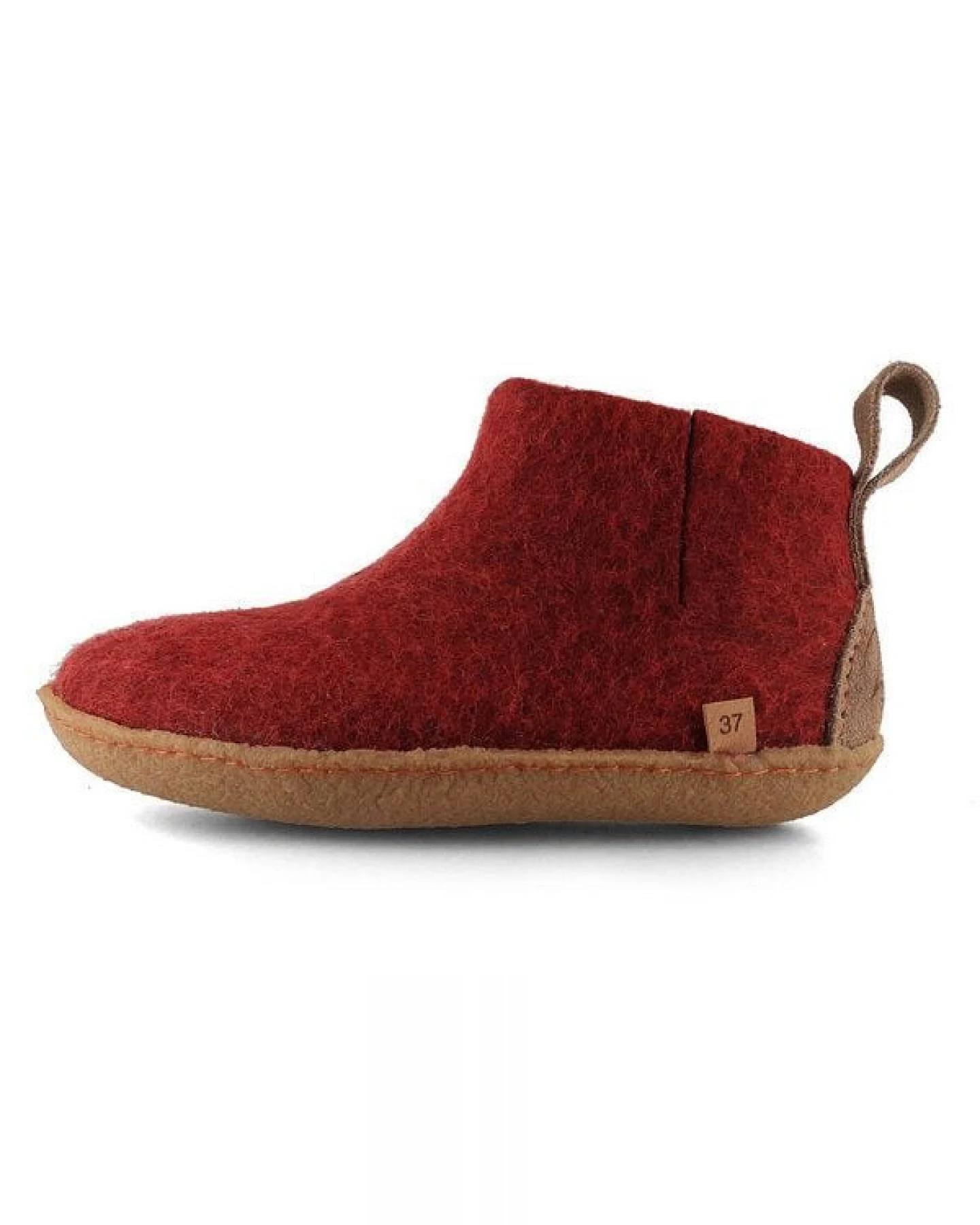 WoolFit Yeti Filzboots hohe Hausschuhe mit Naturgummisohle, handgefilzt aus 100% Wolle – Ansicht 4