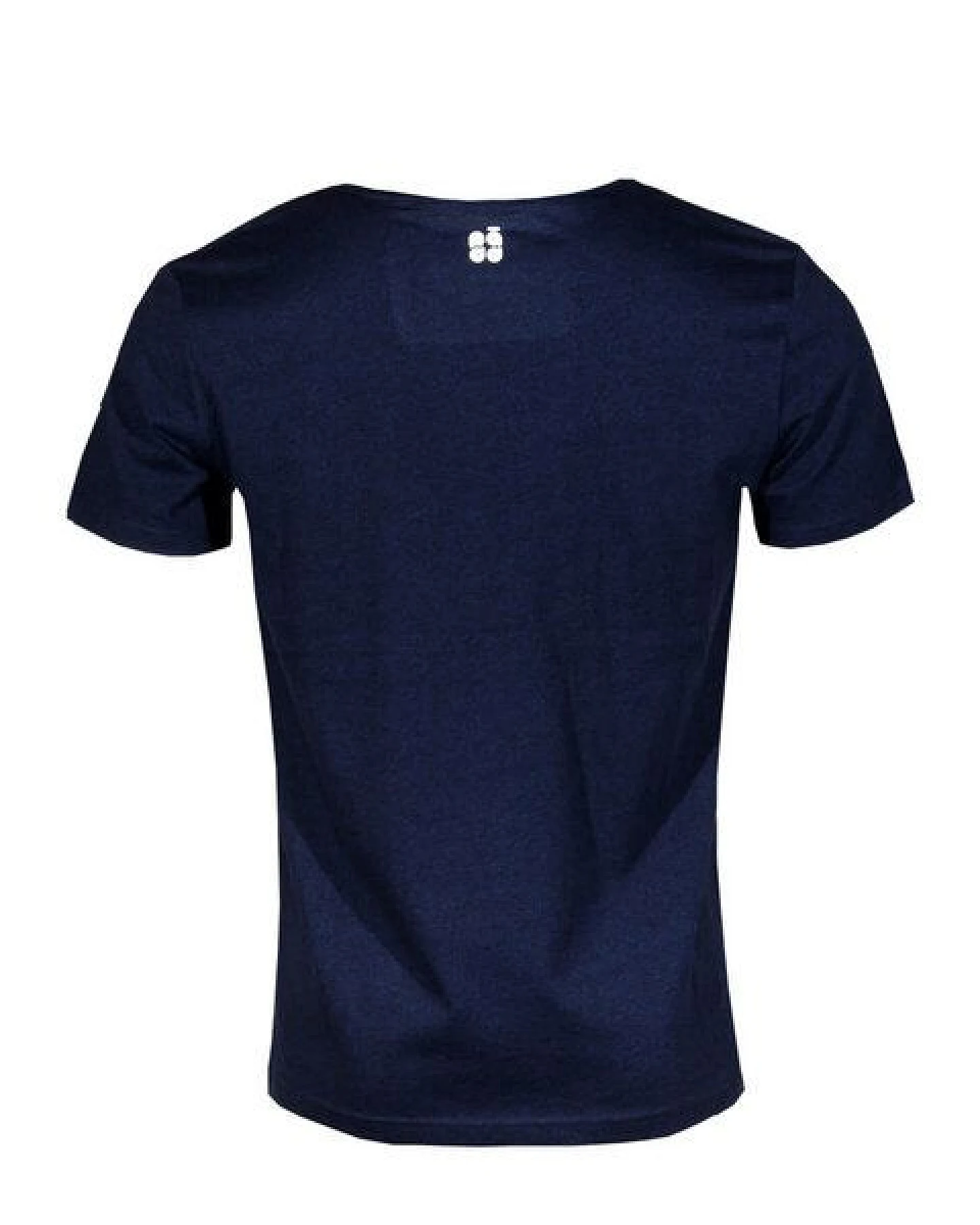 FÄDD Herren T-Shirt Rundhals aus Bio-Baumwolle "Frässfläsch BT" Schwarzblau – Ansicht 3