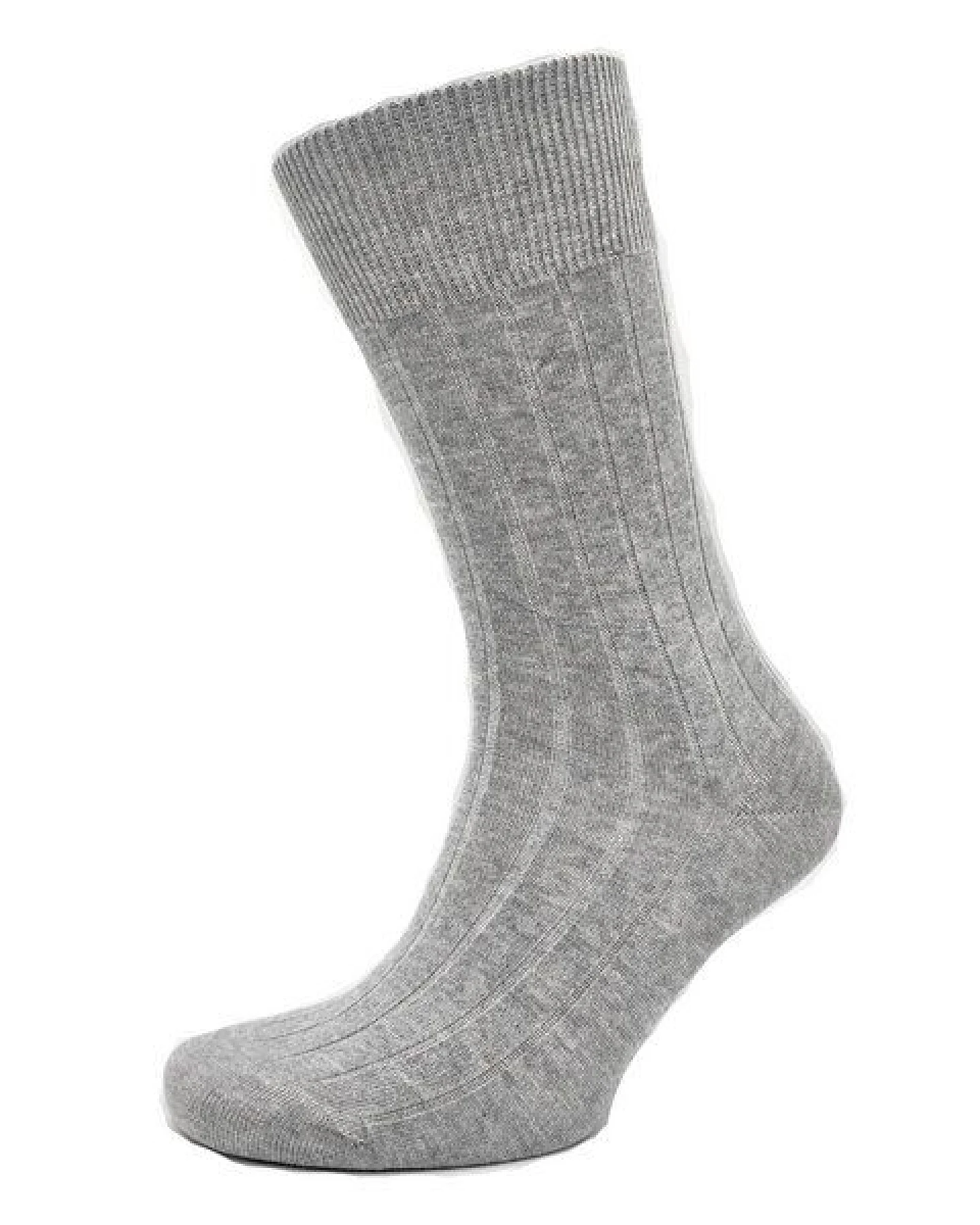 BLS Organic 4er Pack GOTS zertifiziert 98 % Bio-Baumwolle Rippe gemustert Herren Socken – Ansicht 2