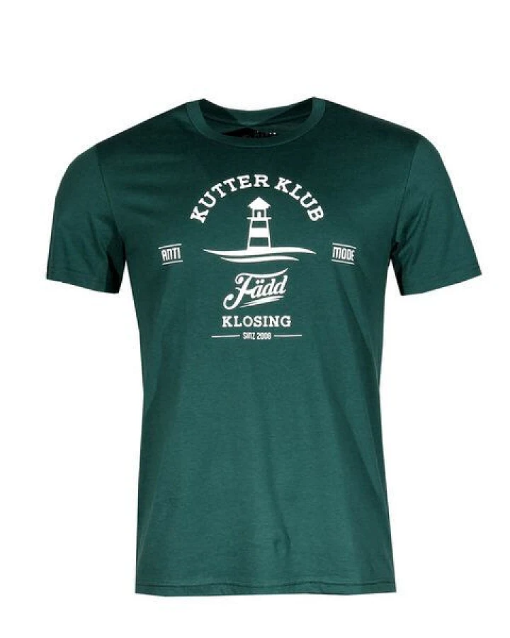 Herren T-Shirt Rundhals aus Bio-Baumwolle "Kutter Klub" von Fädd