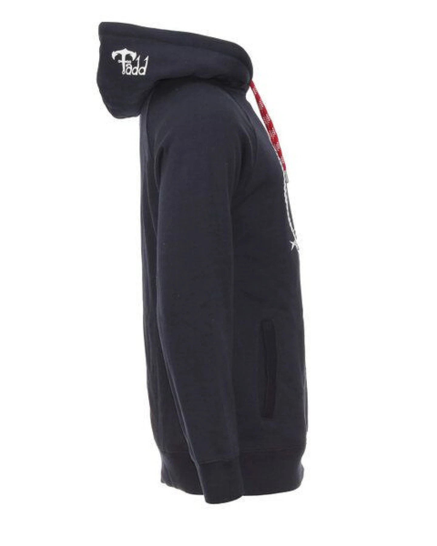 FÄDD Herren Sweatshirt Hoodie Bio-Baumwolle "Wrack Blanker Hans" Navy Blau – Ansicht 3