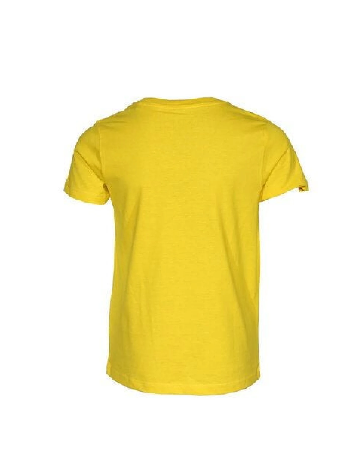 FÄDD Kinder T-Shirt Rundhals aus Bio-Baumwolle "PikHansChu" Gelb – Ansicht 3