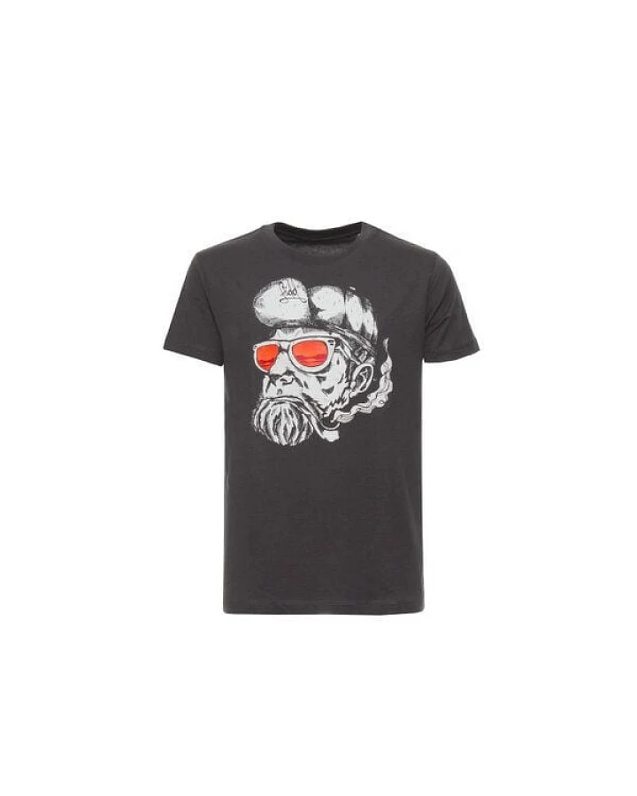 FÄDD Kinder T-Shirt Rundhals aus Bio-Baumwolle "Hipster Hans Kidz" Grau