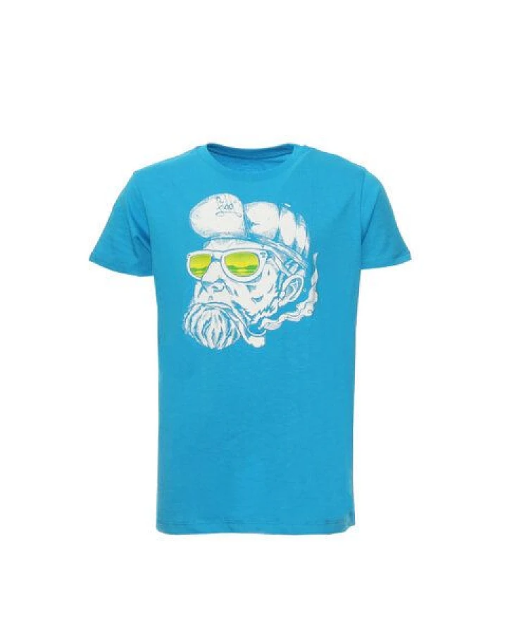 FÄDD Kinder T-Shirt Rundhals aus Bio-Baumwolle "Hipster Hans Kidz" Blau