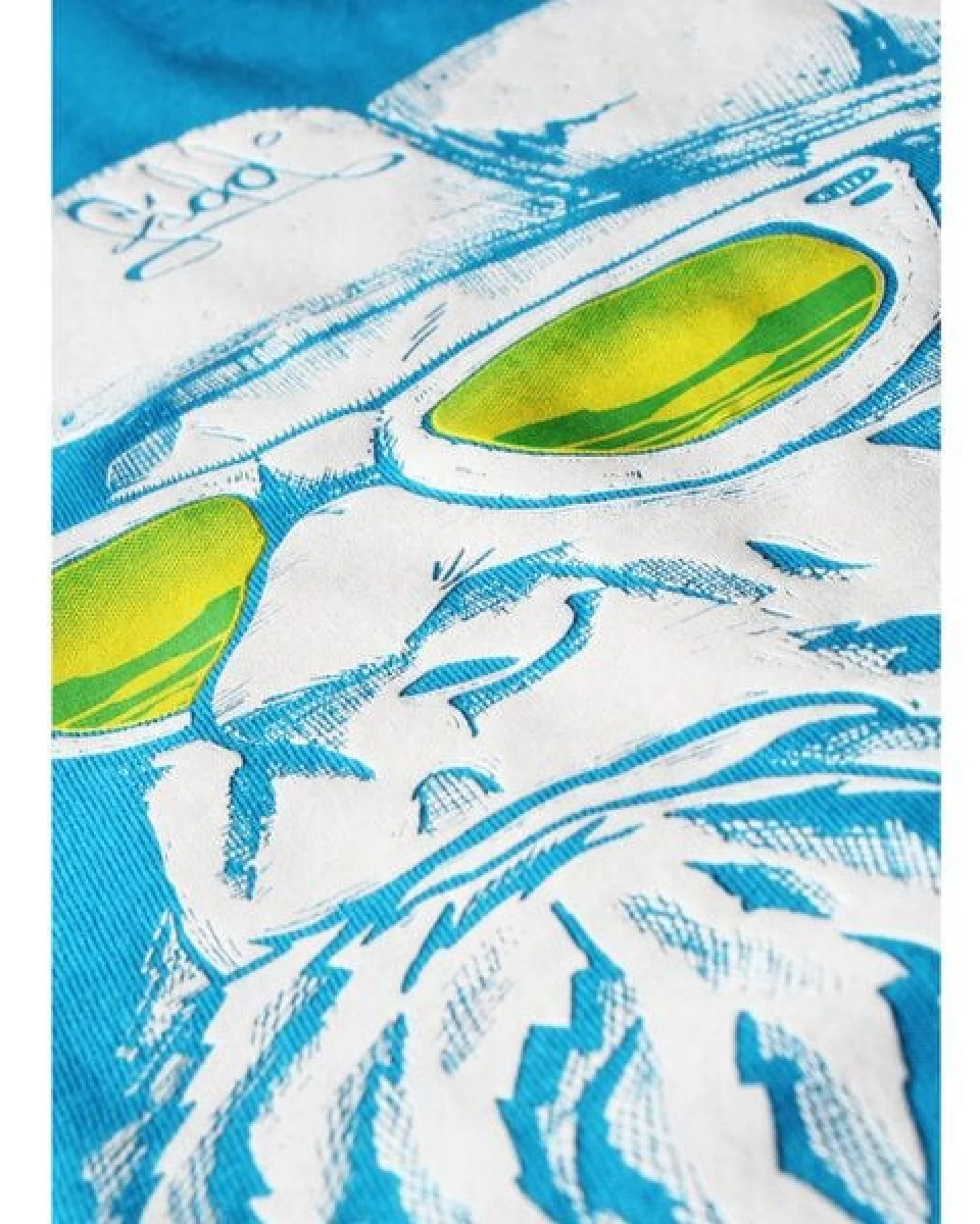 FÄDD Kinder T-Shirt Rundhals aus Bio-Baumwolle "Hipster Hans Kidz" Blau – Ansicht 4