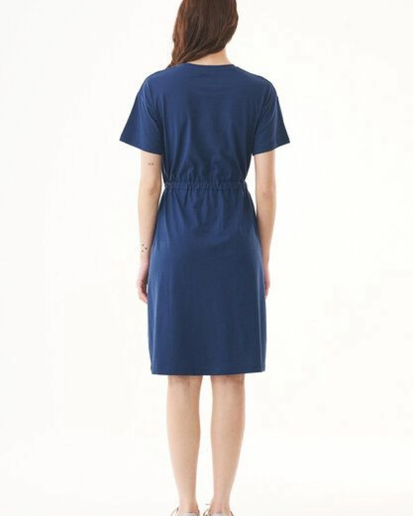ORGANICATION Slub-Jersey-Kleid aus Bio-Baumwolle – Ansicht 4