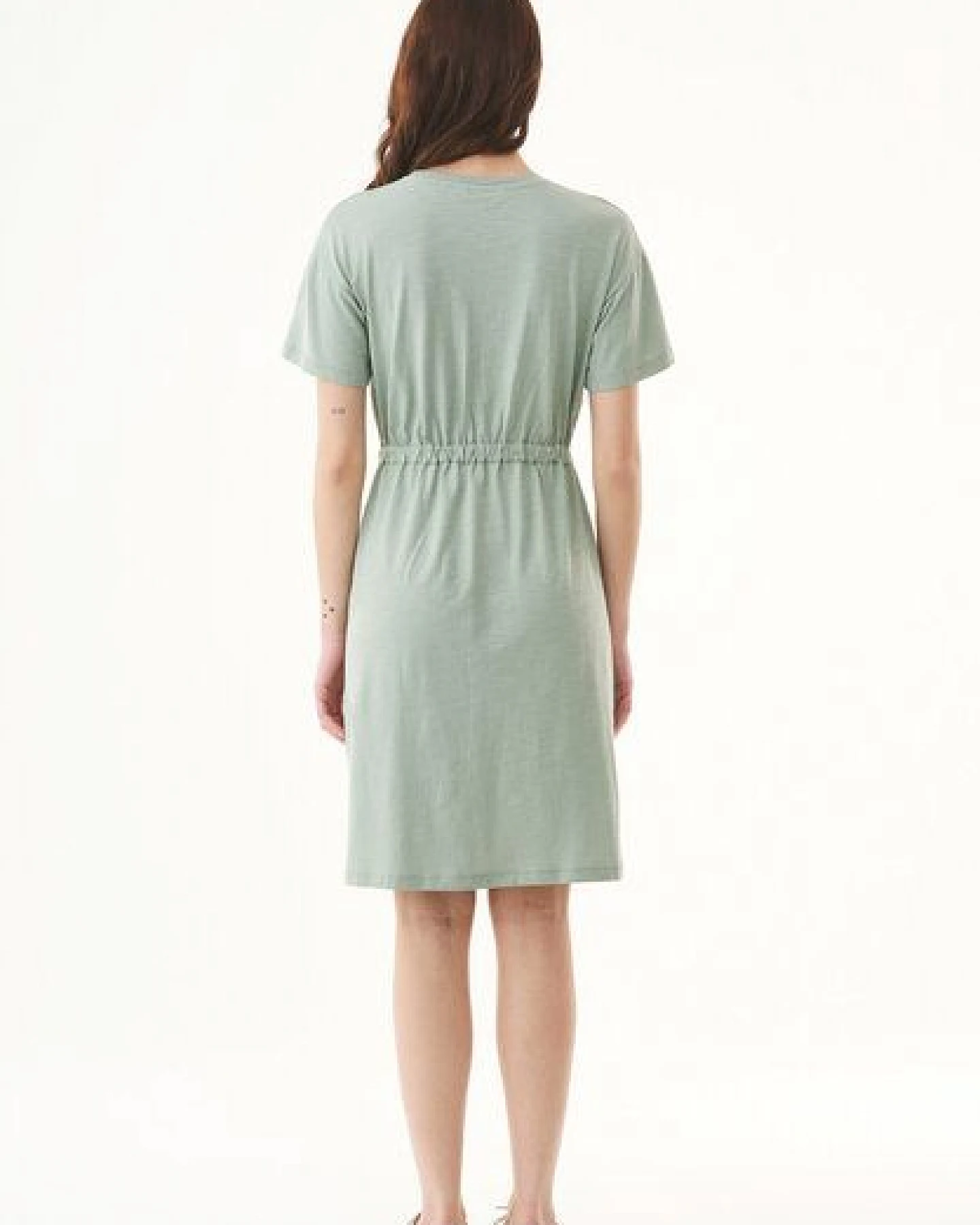 ORGANICATION Slub-Jersey-Kleid aus Bio-Baumwolle – Ansicht 4