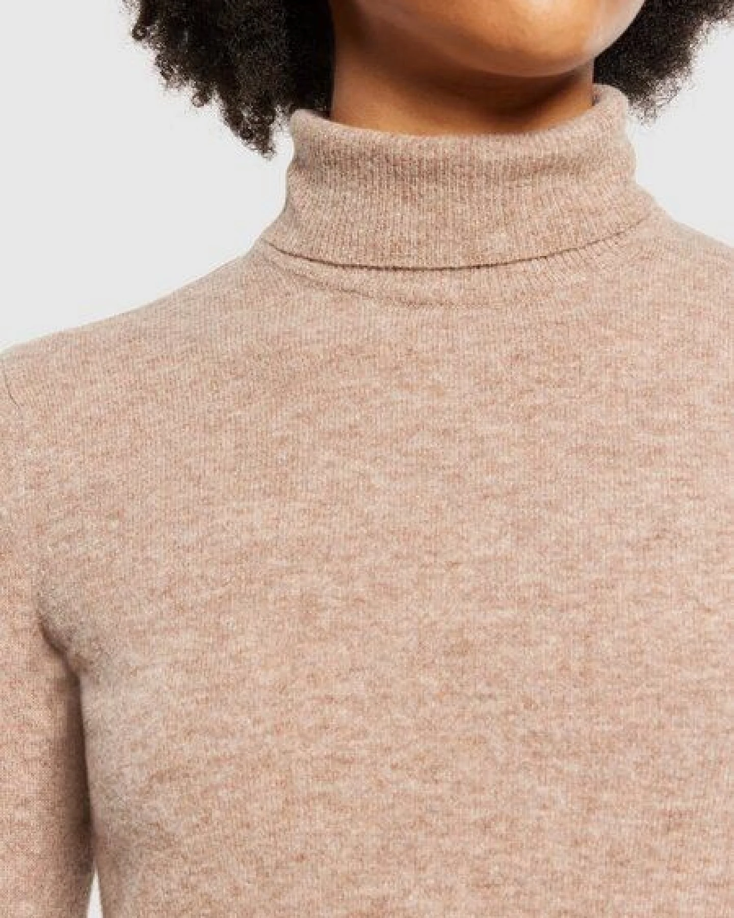 KnowledgeCotton Apparel Lambswool Roll Neck – Ansicht 2