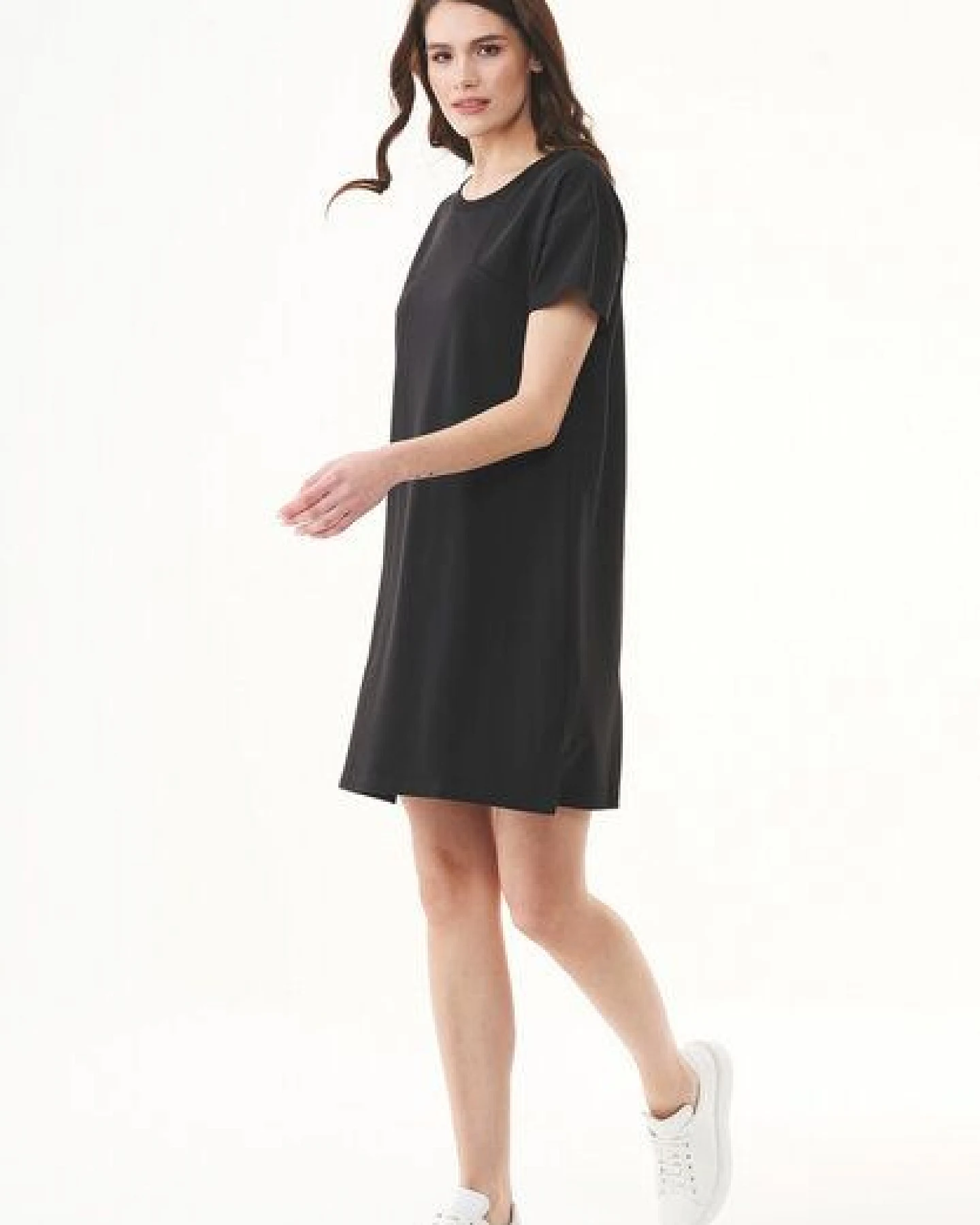 ORGANICATION Sweatkleid aus Bio-Baumwolle und TENCEL Modal – Ansicht 3