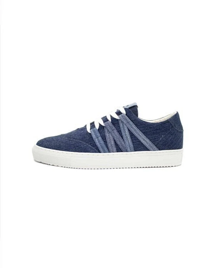 VAER Nachhaltiger Sneaker: Recycled / Upcycled / Zirkulär / Vegan - Blue Phoenix