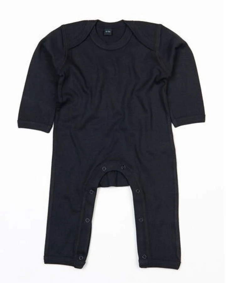 Babybugz Baby Langarm Strampelanzug Jumpsuite Vegan