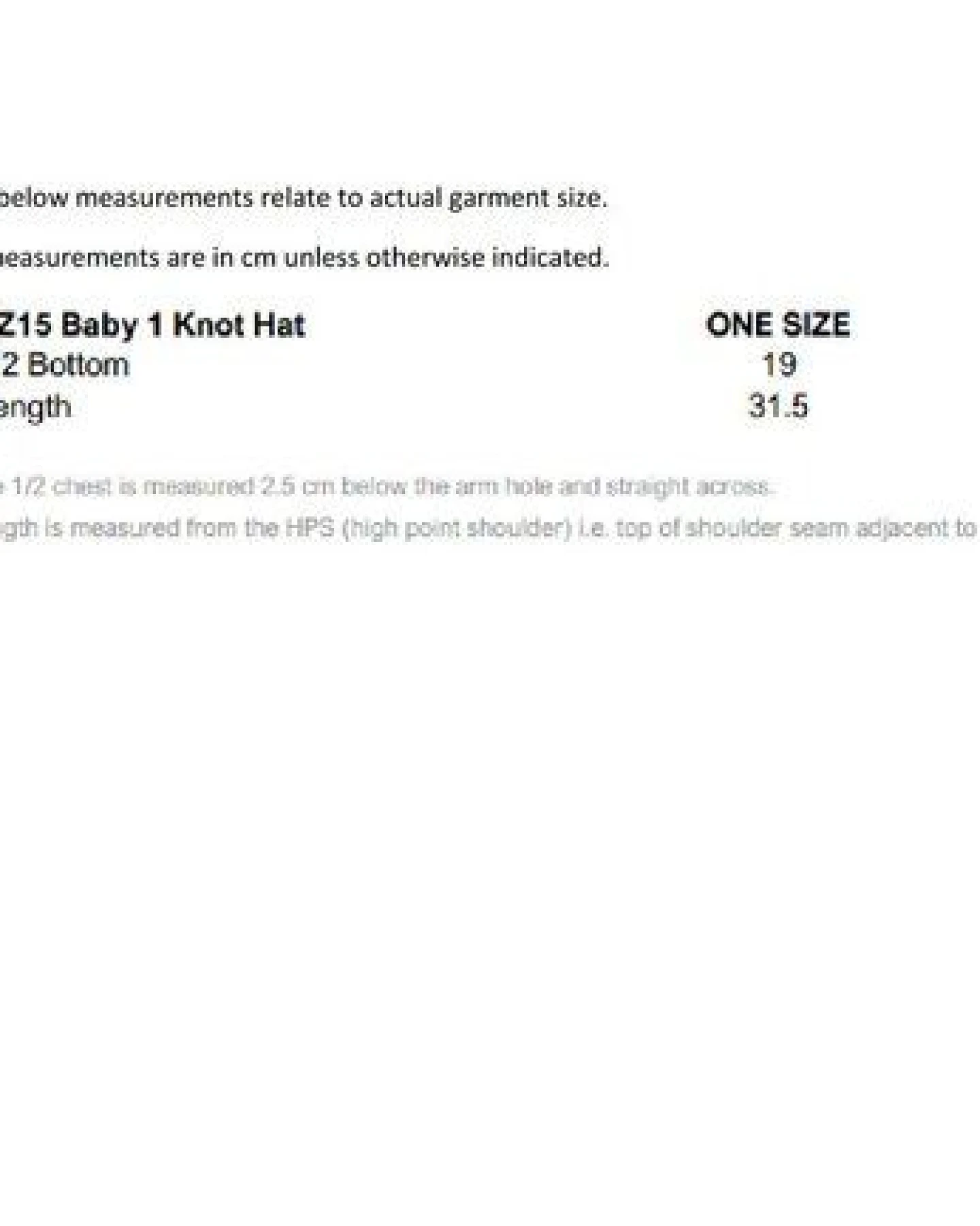 Babybugz Baby Mütze mit einem Knoten Vegan Bio Baumwolle – Ansicht 3