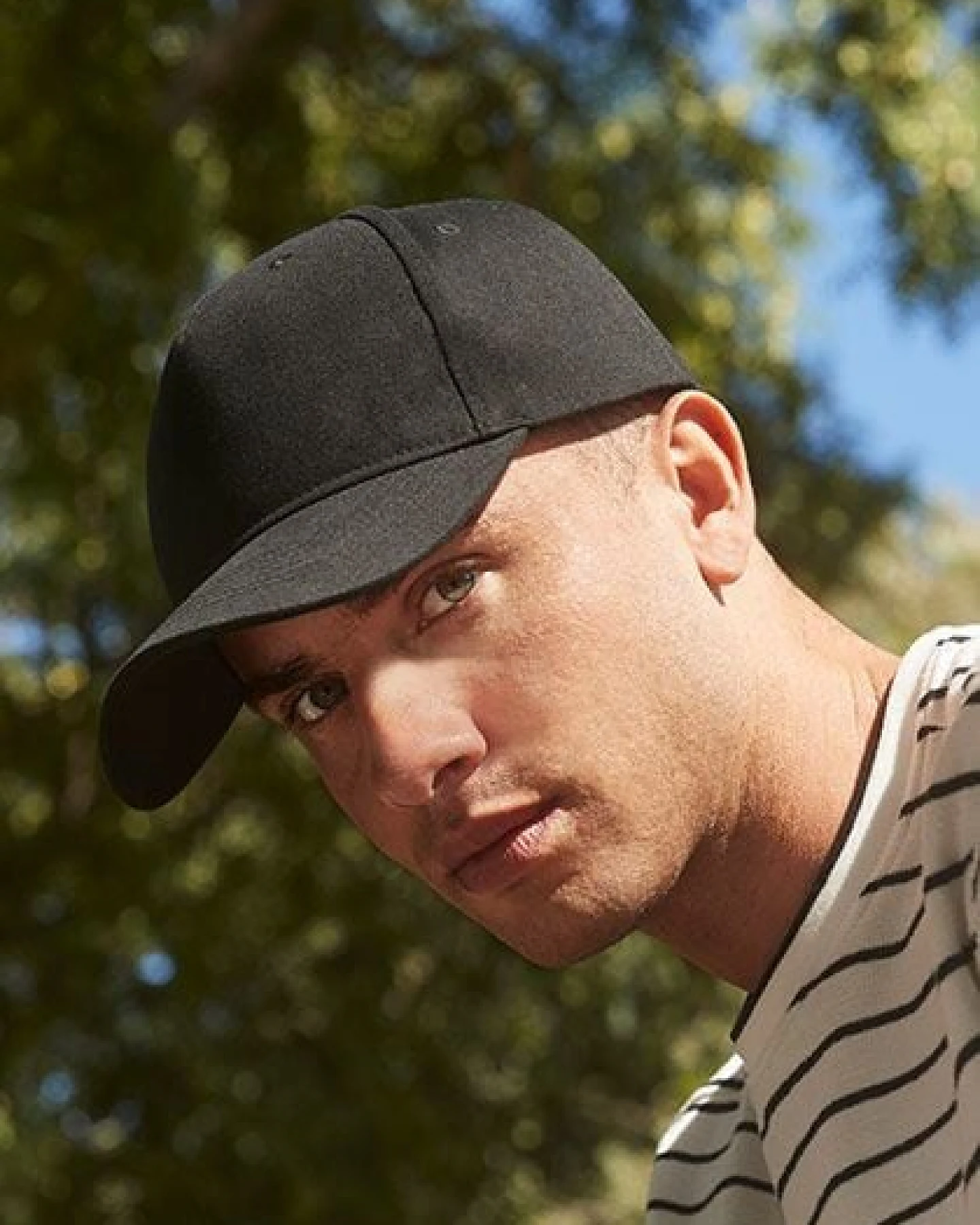 Beechfield Organic Basecap Kappe Cappy aus Bio - Baumwolle mit Metallverschluss – Ansicht 2