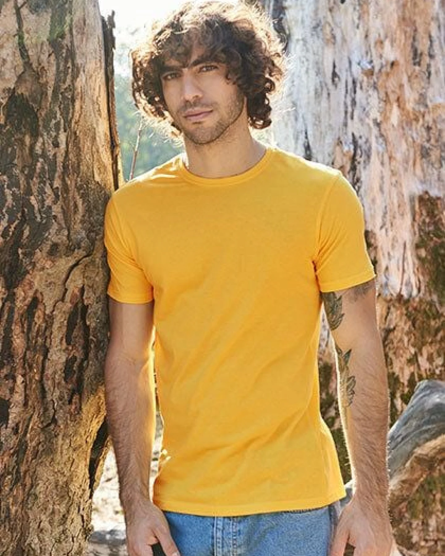 Ecologie by AWDis Cascades Unisex T - Shirt Rundhals Bio - Baumwolle Vegan – Ansicht 3