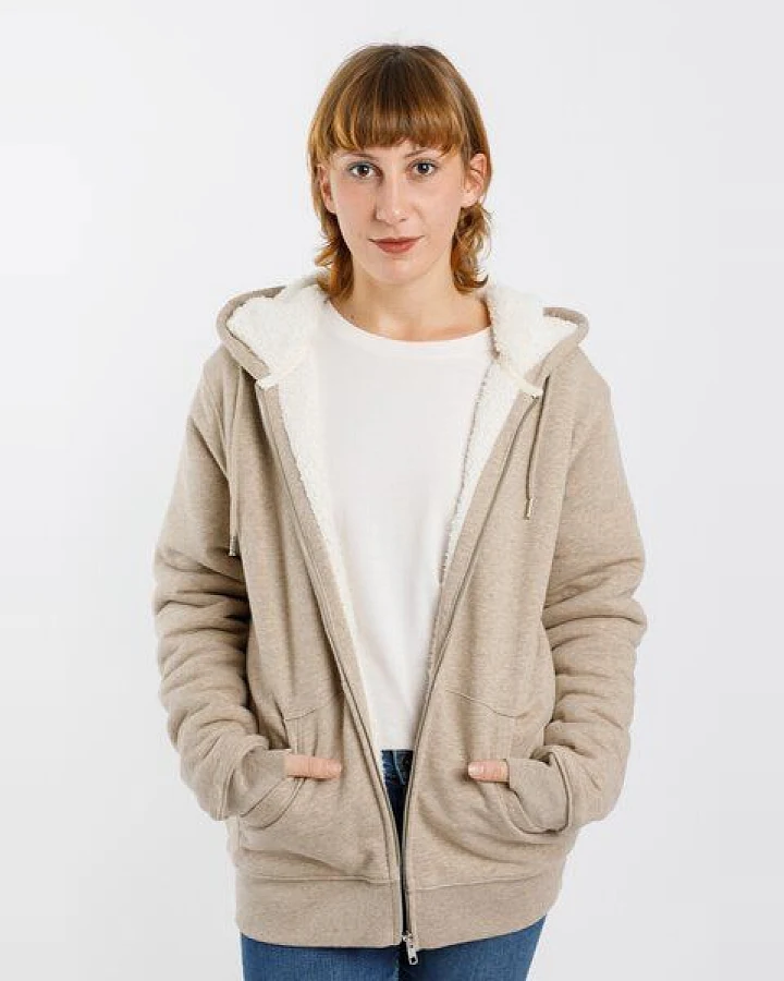 TORLAND Winter-Sweater mit Kapuze und Fleece-Futter HYGGER SHERPA