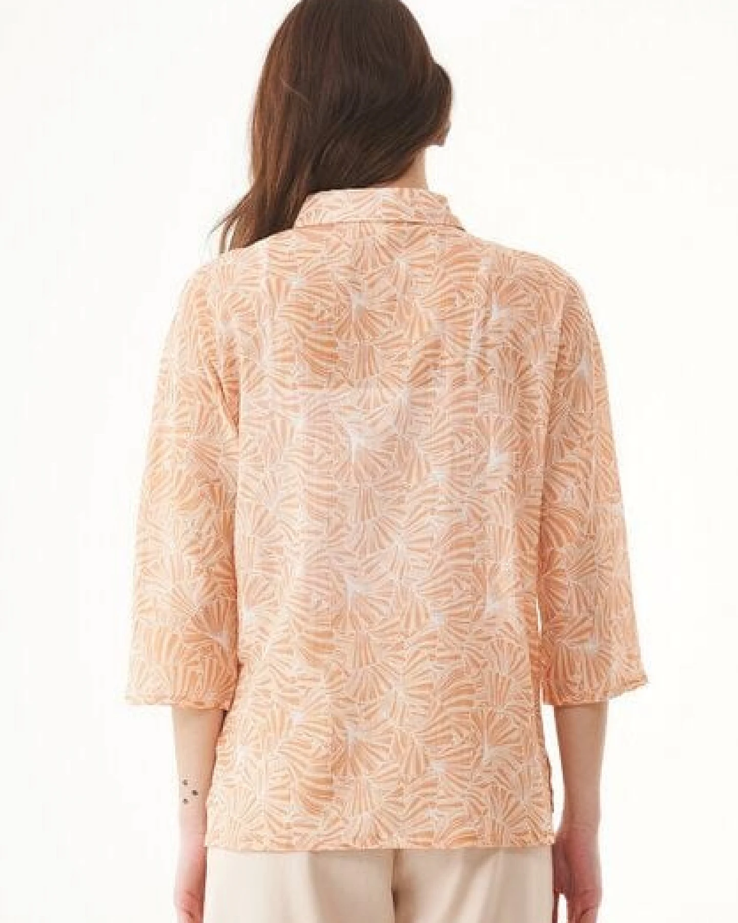 ORGANICATION Hemdbluse aus Bio-Baumwoll-Voile – Ansicht 4
