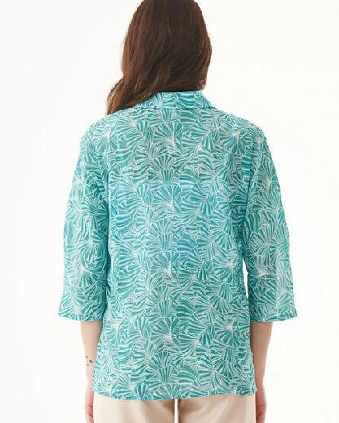 ORGANICATION Hemdbluse aus Bio-Baumwoll-Voile – Ansicht 4