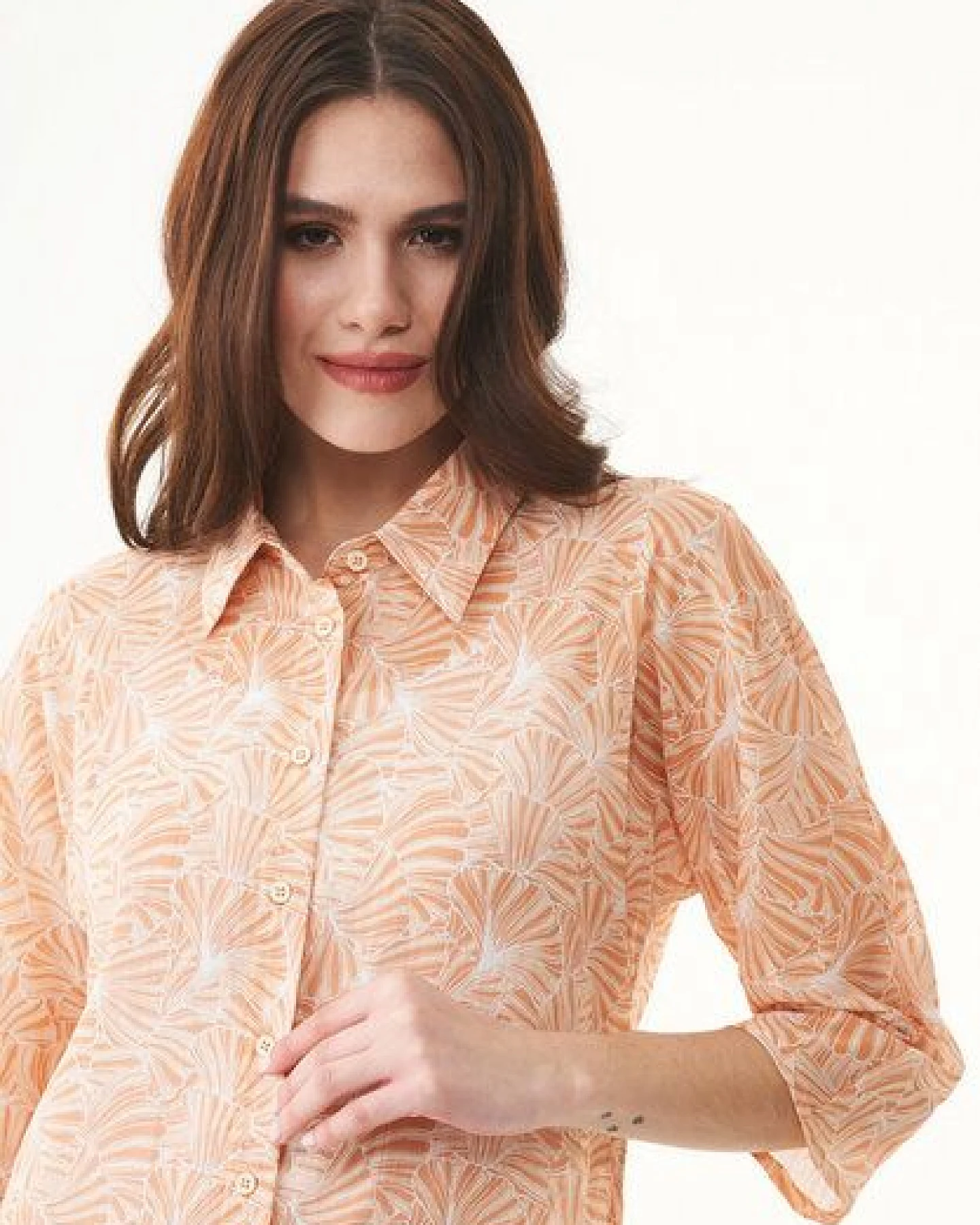 ORGANICATION Hemdbluse aus Bio-Baumwoll-Voile – Ansicht 4