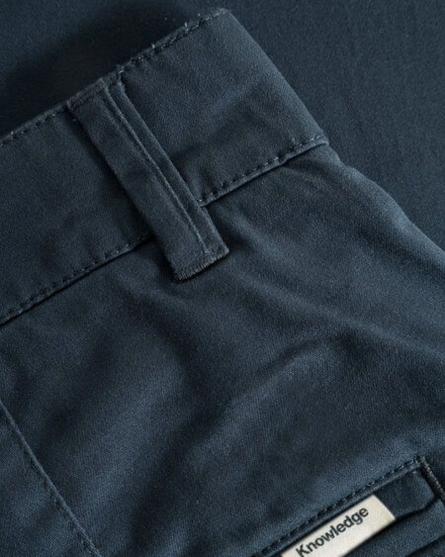 KnowledgeCotton Apparel Chinohose - LUCA Slim Fit chino pant - mit Bio-Baumwolle – Ansicht 3