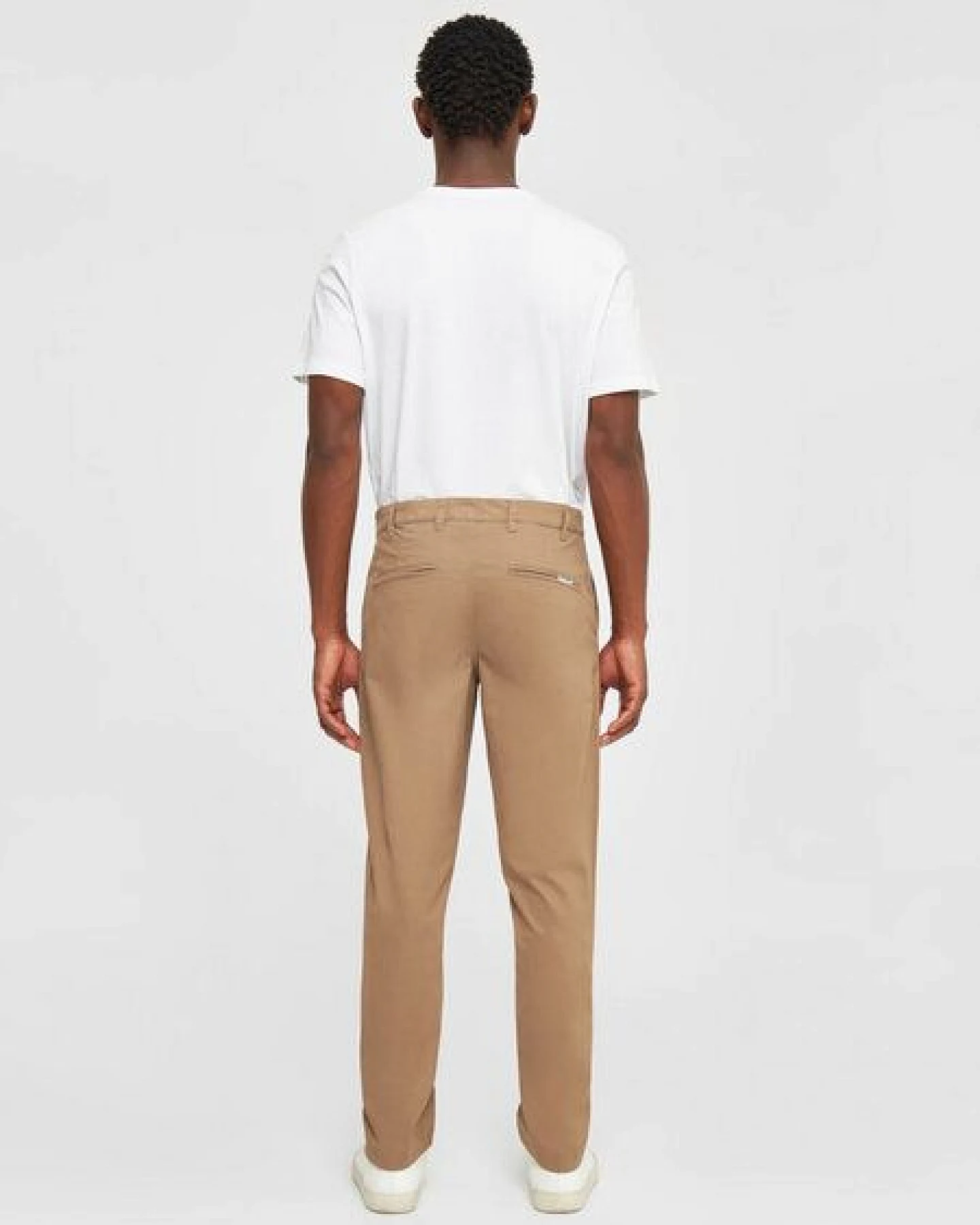 KnowledgeCotton Apparel Chinohose - LUCA Slim Fit chino pant - mit Bio-Baumwolle – Ansicht 2