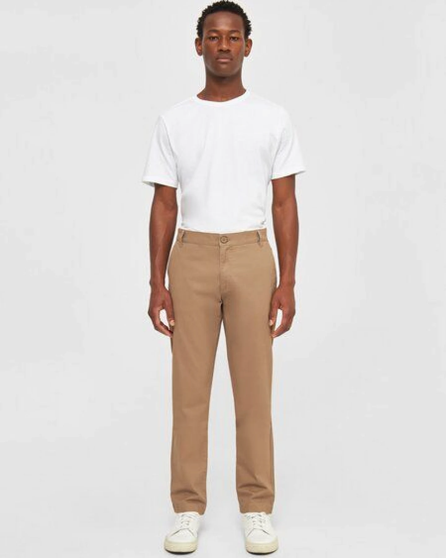KnowledgeCotton Apparel Chinohose - LUCA Slim Fit chino pant - mit Bio-Baumwolle – Ansicht 2