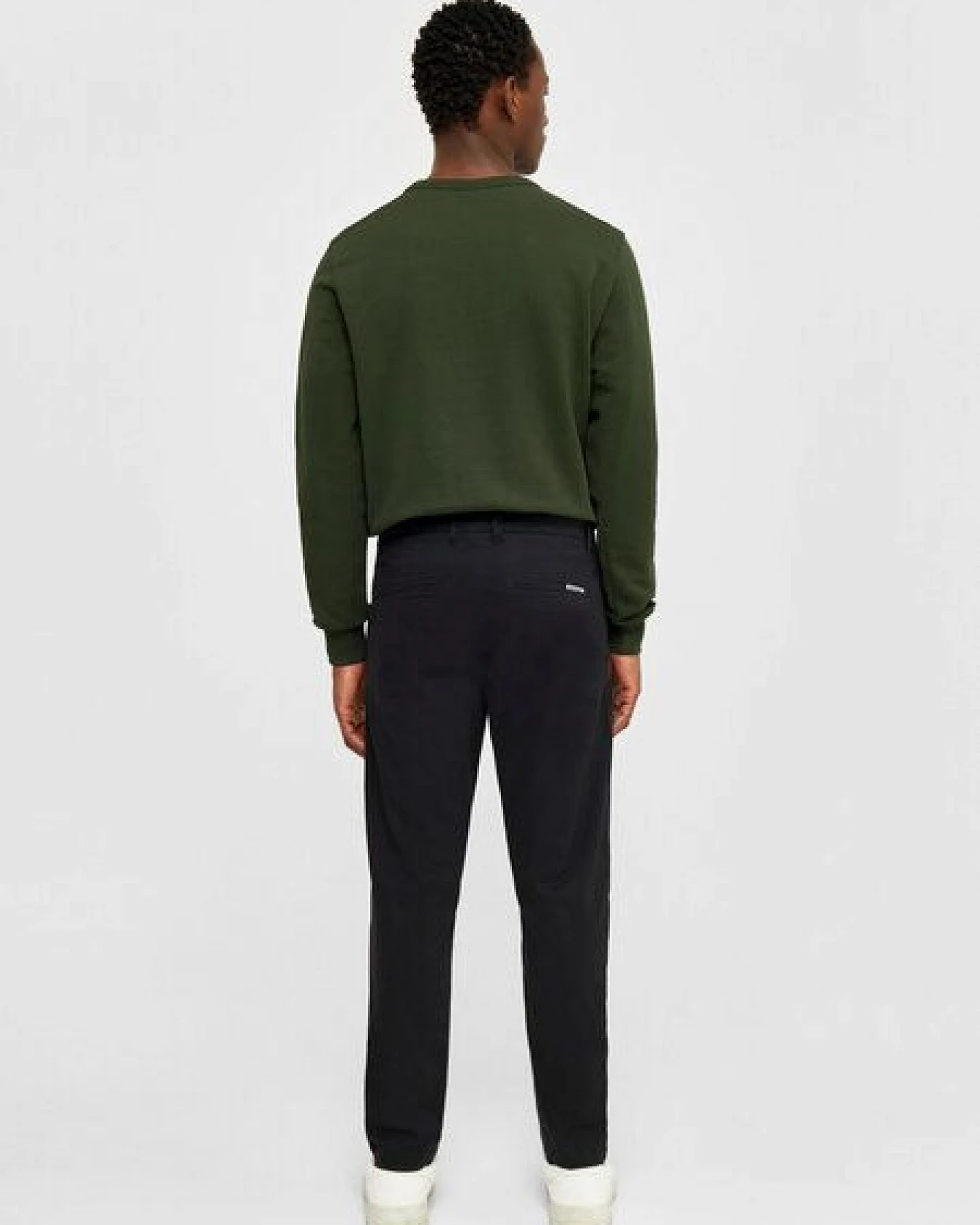 KnowledgeCotton Apparel Chinohose - LUCA Slim Fit chino pant - mit Bio-Baumwolle – Ansicht 3