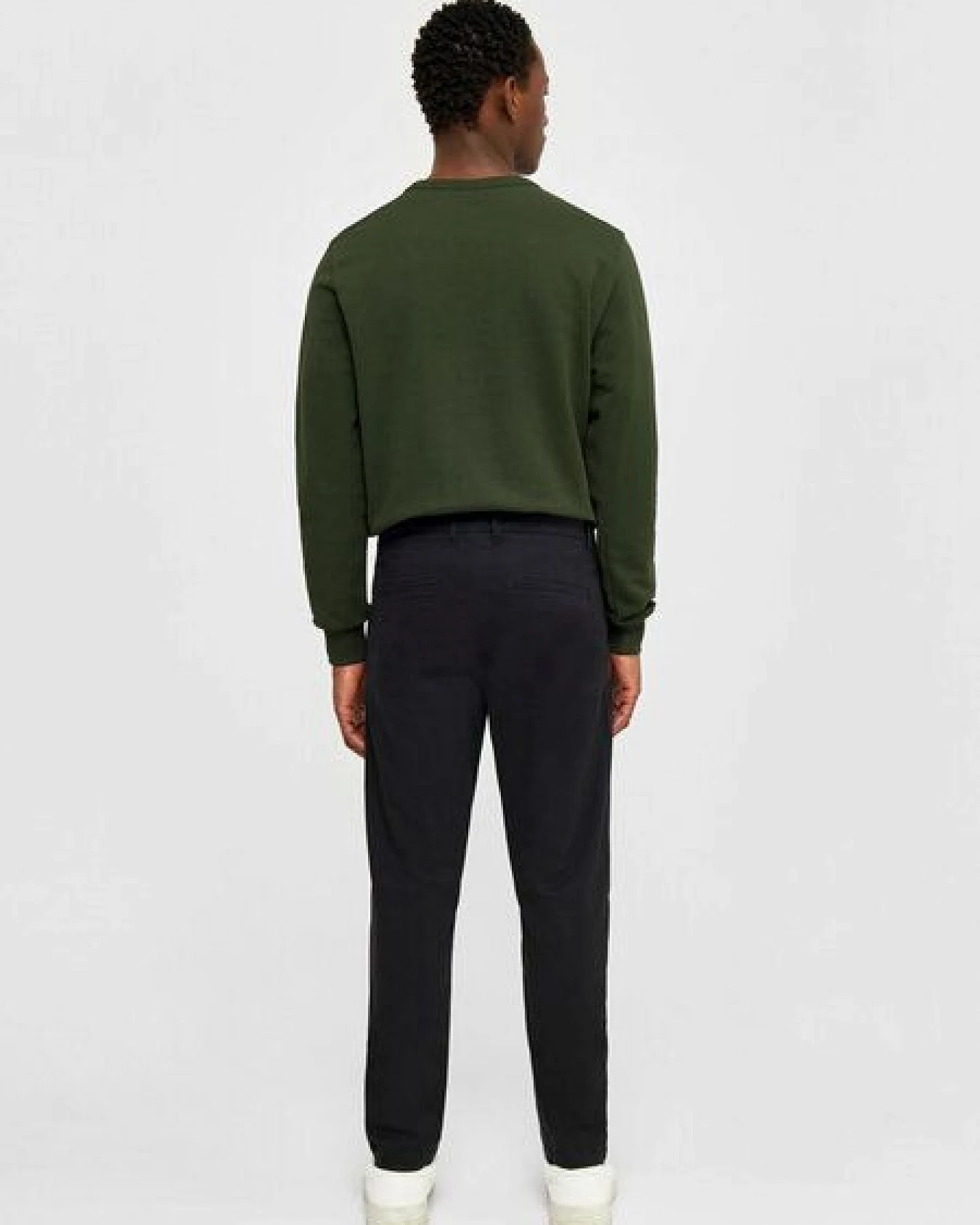 KnowledgeCotton Apparel Chinohose - LUCA Slim Fit chino pant - mit Bio-Baumwolle – Ansicht 3