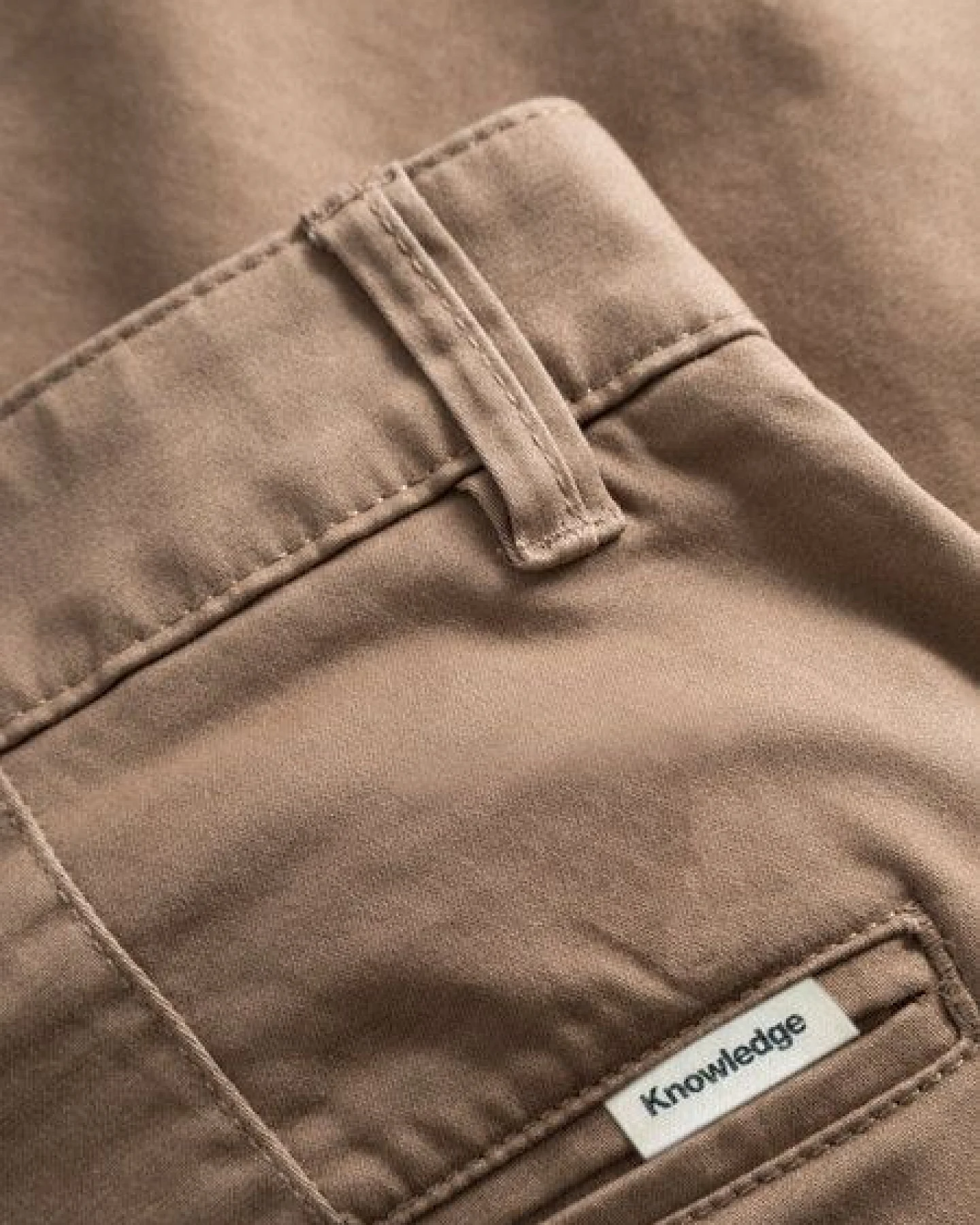 KnowledgeCotton Apparel Chinohose - LUCA Slim Fit chino pant - mit Bio-Baumwolle – Ansicht 4