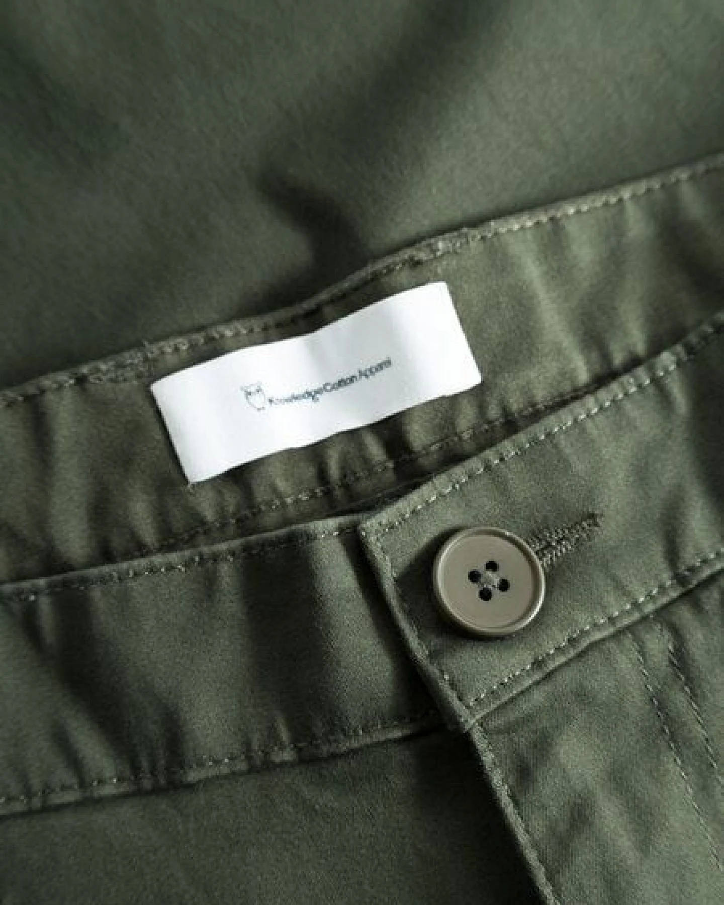 KnowledgeCotton Apparel Chinohose - LUCA Slim Fit chino pant - mit Bio-Baumwolle – Ansicht 4