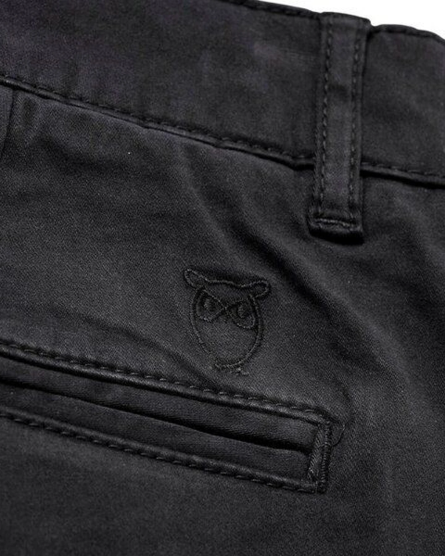 KnowledgeCotton Apparel Chinohose - LUCA Slim Fit chino pant - mit Bio-Baumwolle – Ansicht 3