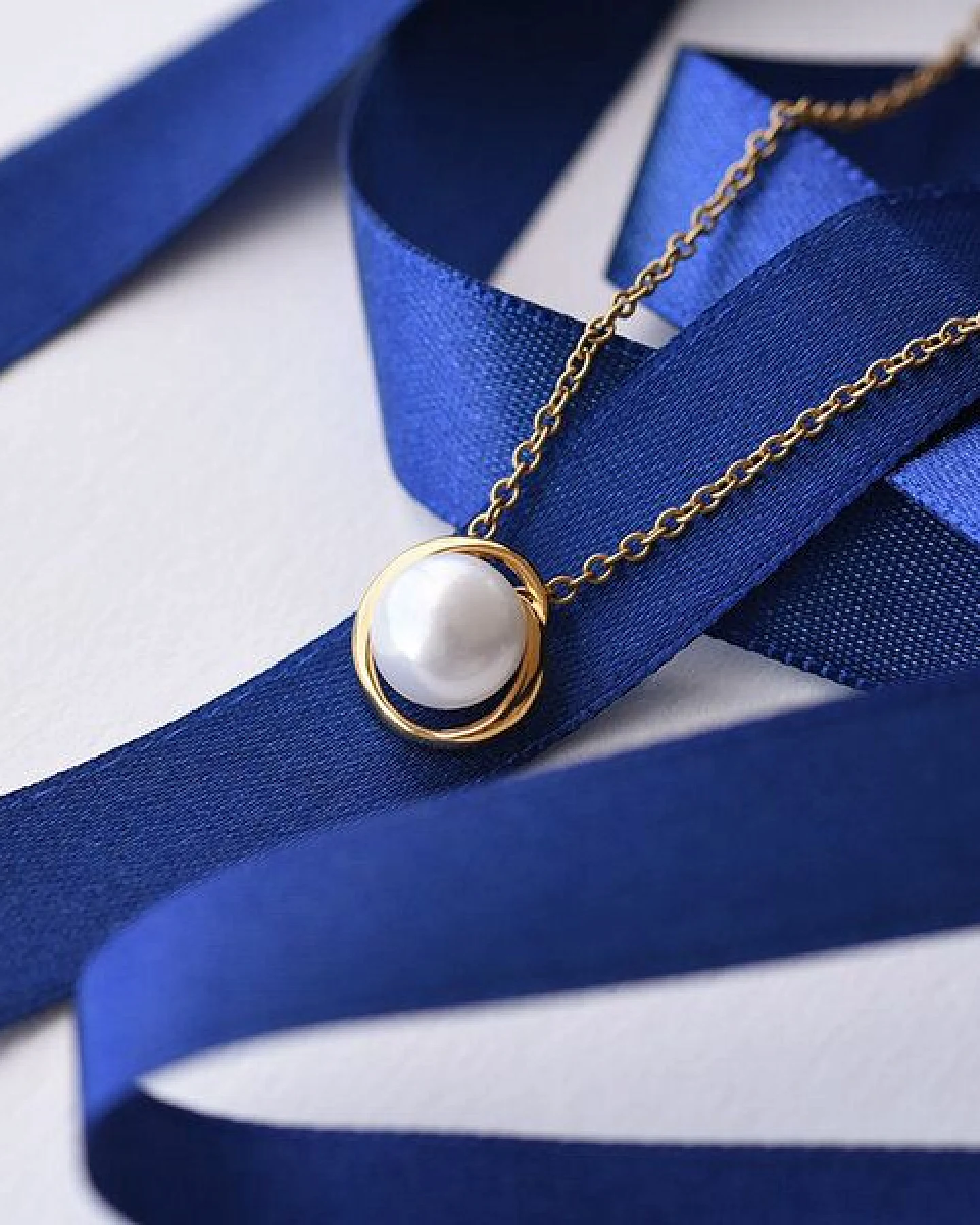 Eppi Goldene Perlenkette Eliena – Ansicht 2