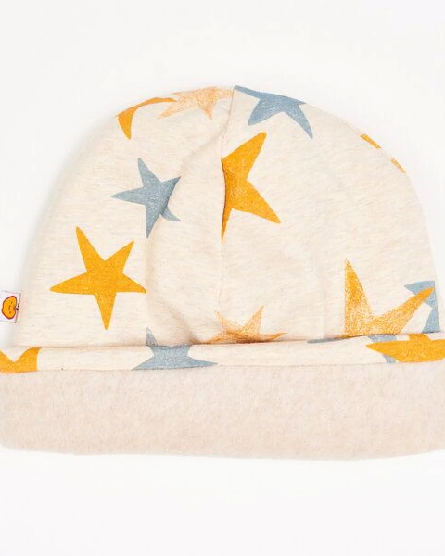 Cheeky Apple Bio-Beanie "Stars|Fleece Nude Meliert" – Ansicht 3