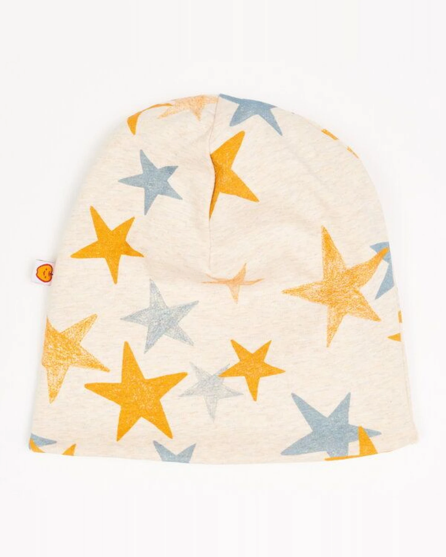 Cheeky Apple Bio-Beanie "Stars|Fleece Nude Meliert" – Ansicht 4