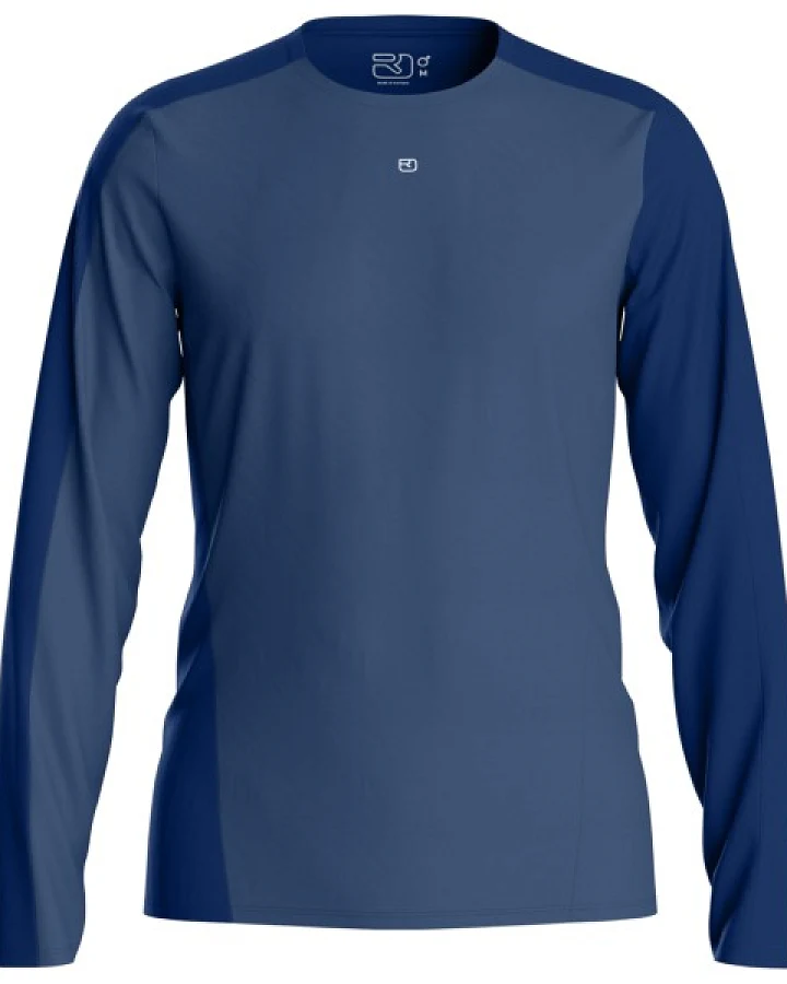 Ortovox - 120 Cool Tec Fast Upward L/S - Merinoshirt Gr S blau