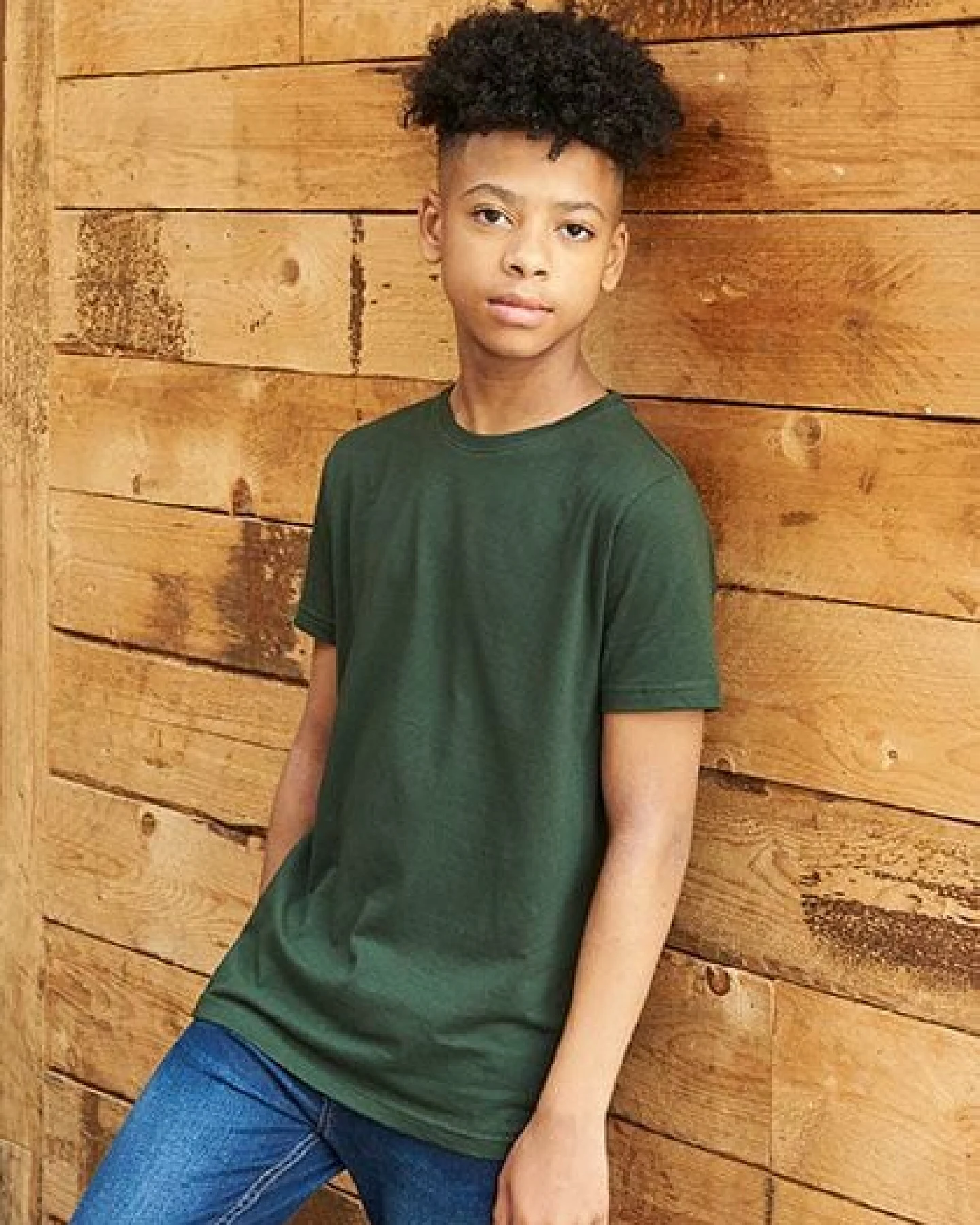 Ecologie by AWDis Kids´ Cascades Organic T - Shirt Rundhals Bio - Baumwolle Vegan – Ansicht 2
