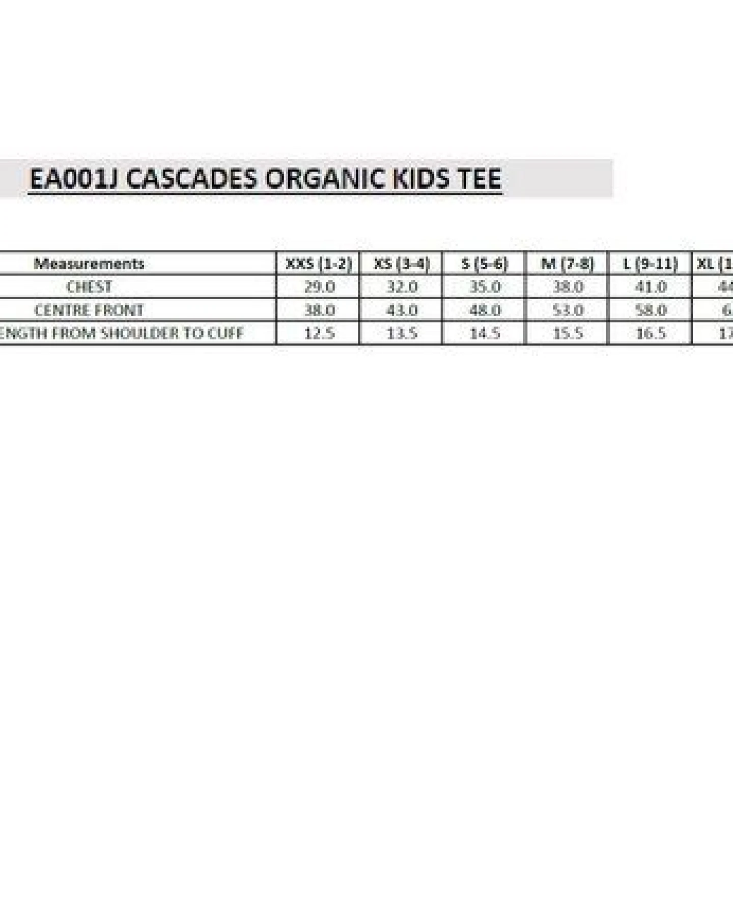 Ecologie by AWDis Kids´ Cascades Organic T - Shirt Rundhals Bio - Baumwolle Vegan – Ansicht 3