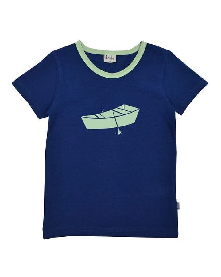 T-Shirt mit Bootprint von baba Kidswear
