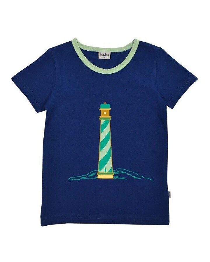 T-Shirt mit Leuchtturm von baba Kidswear