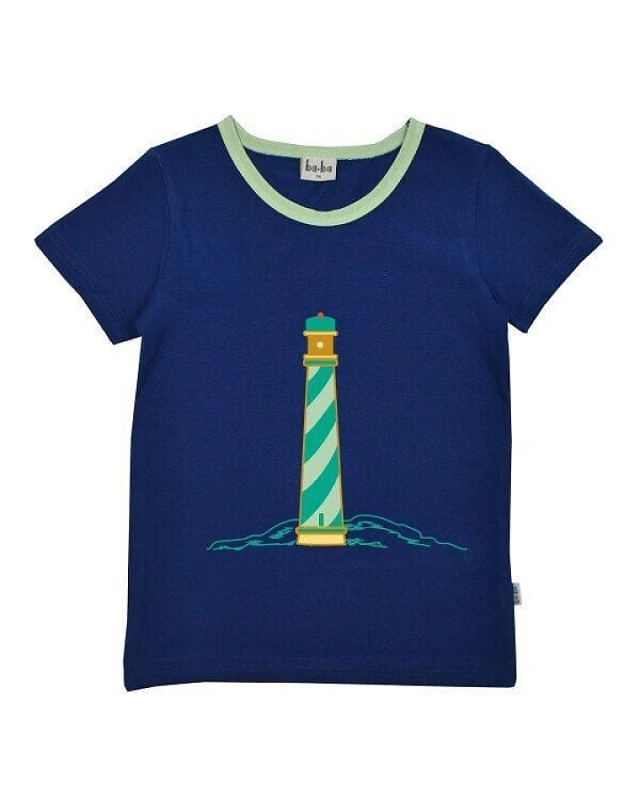 T-Shirt mit Leuchtturm von baba Kidswear