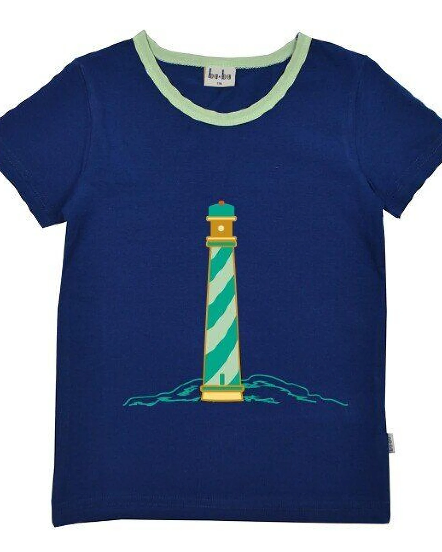 T-Shirt mit Leuchtturm von baba Kidswear – Ansicht 2