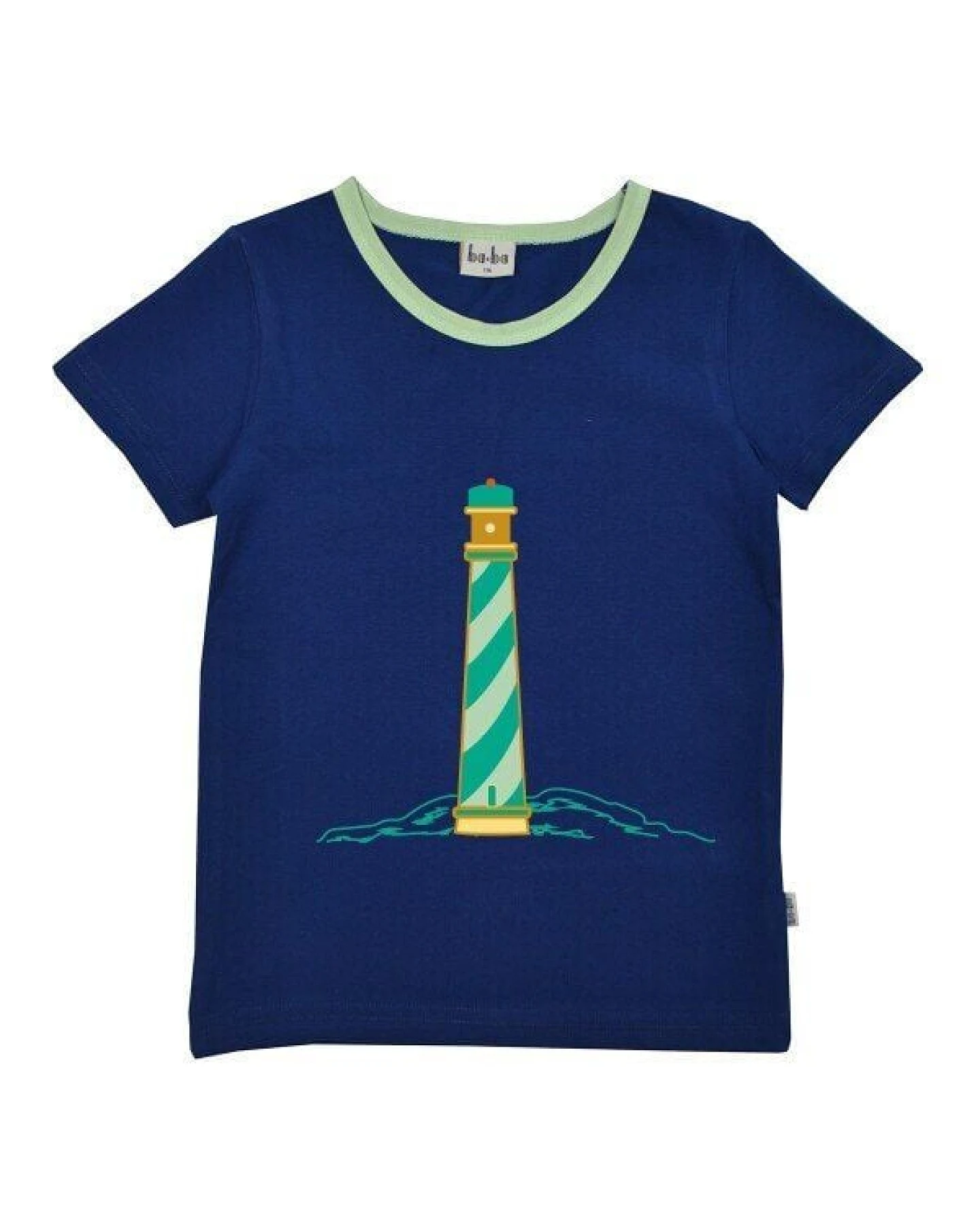 T-Shirt mit Leuchtturm von baba Kidswear – Ansicht 2