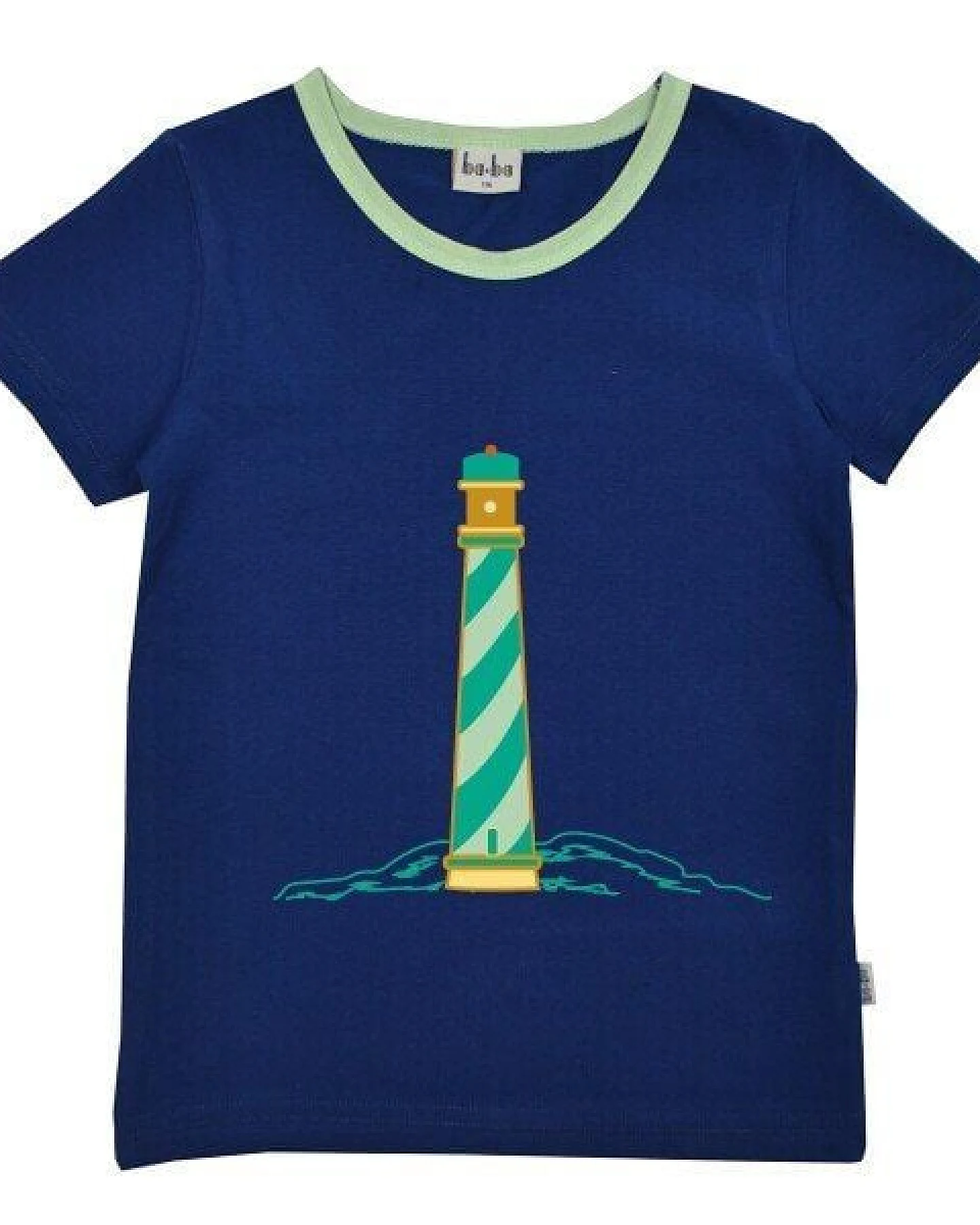 T-Shirt mit Leuchtturm von baba Kidswear – Ansicht 2