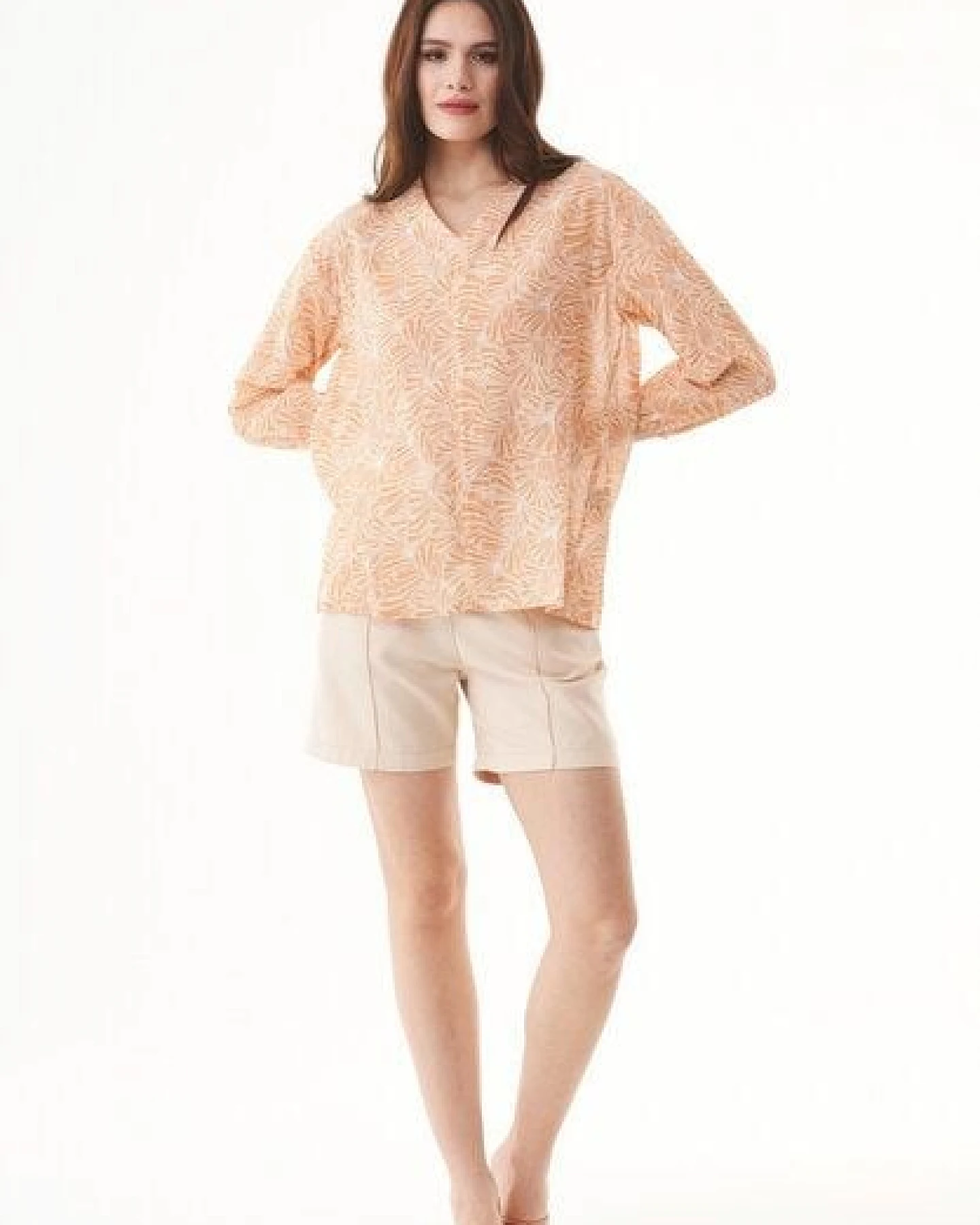ORGANICATION Bluse aus Bio-Baumwolle – Ansicht 2