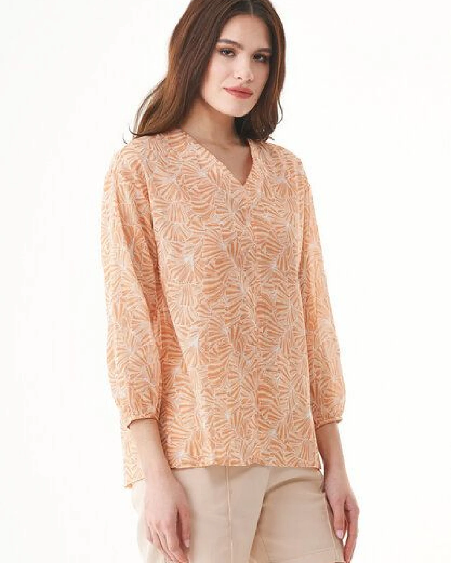 ORGANICATION Bluse aus Bio-Baumwolle – Ansicht 3